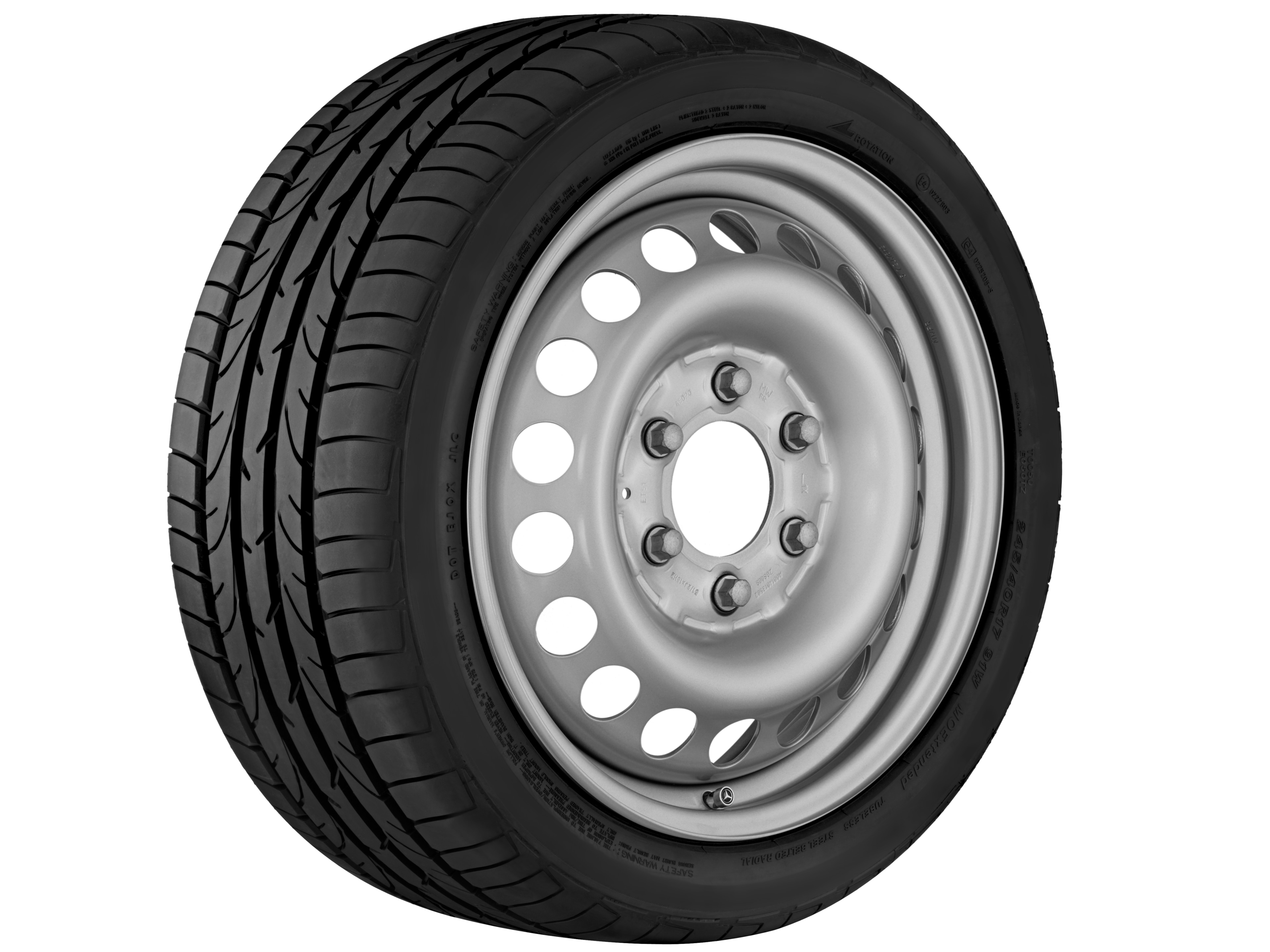 Cerchio in acciaio - 225/75 R16  121/120(122)R, 6,5 J x 16 ET 53,5