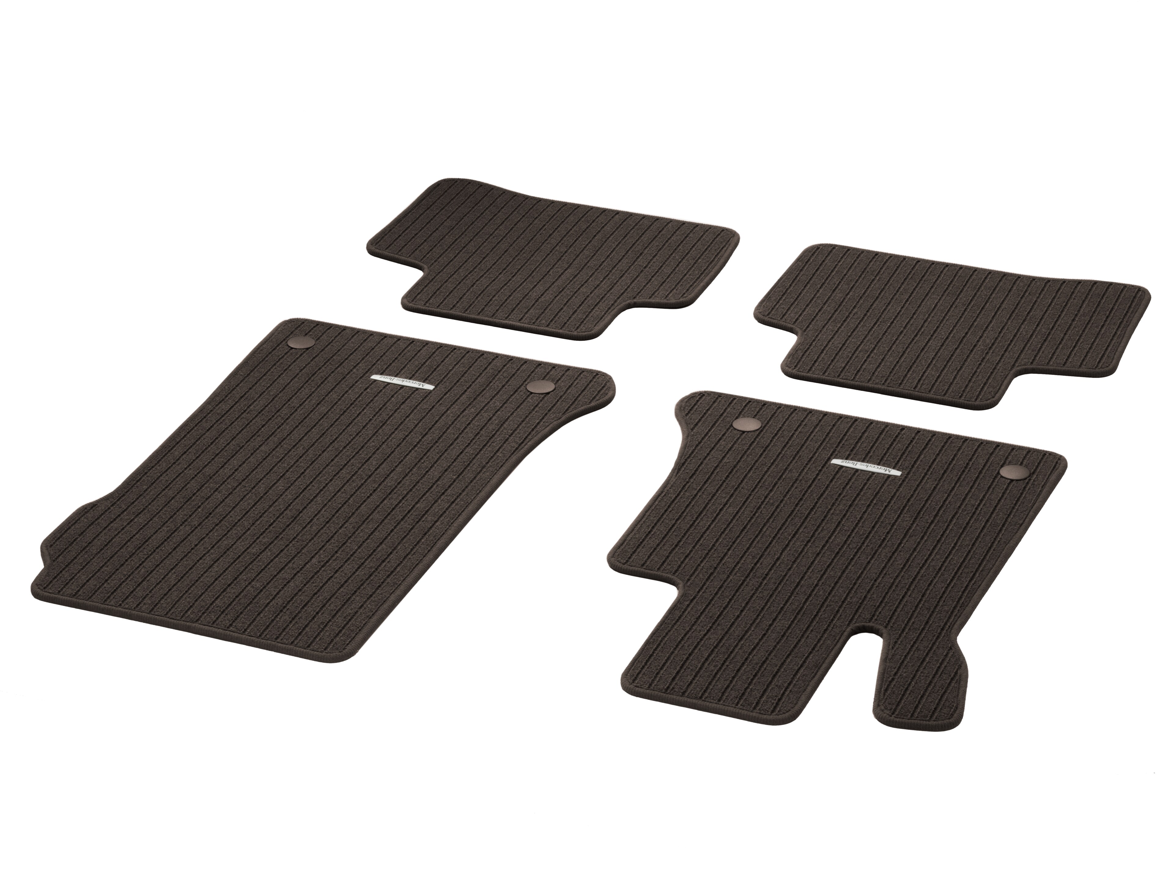 Tappetini in reps CLASSIC, Set, 4 pezzi