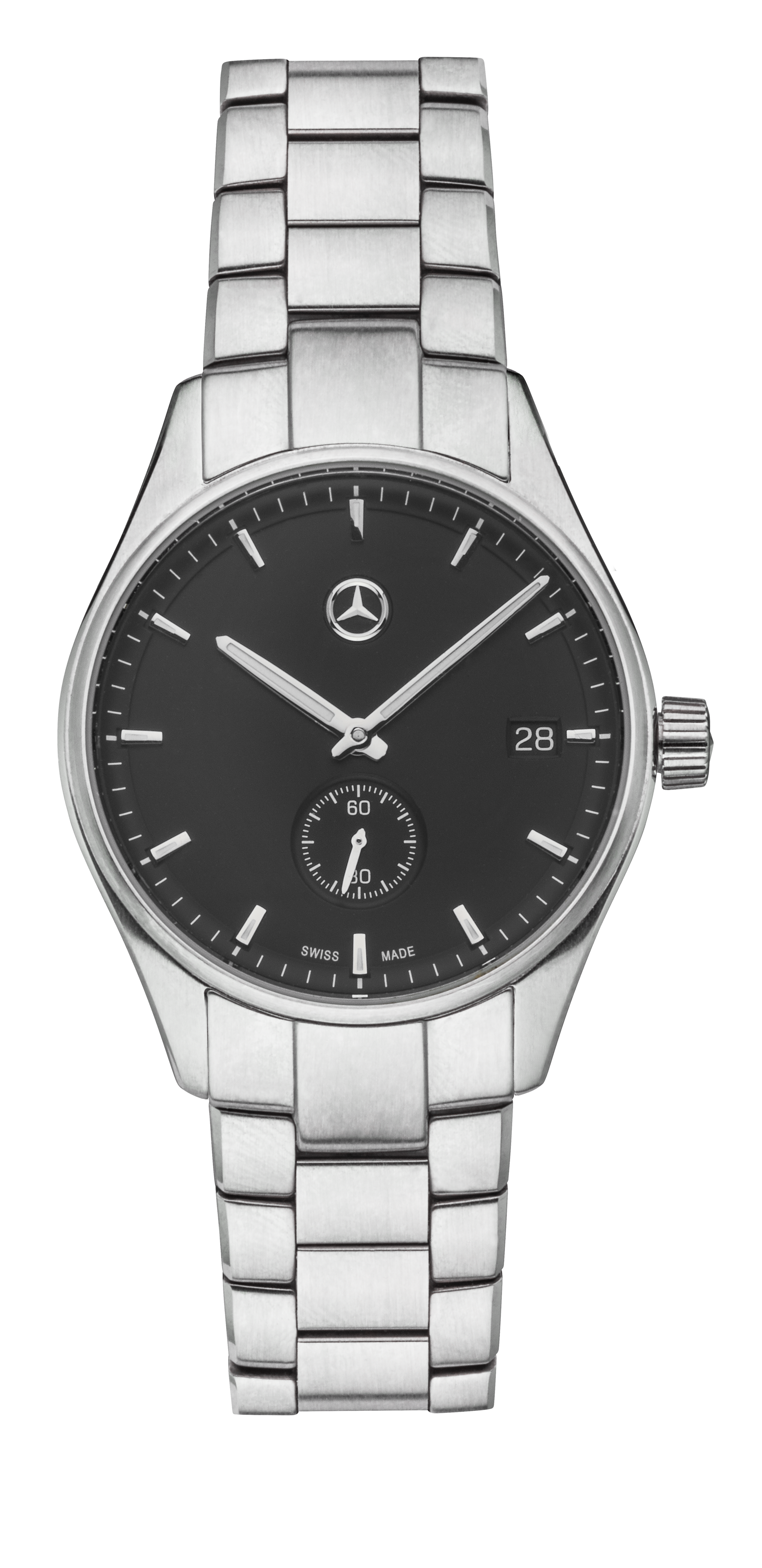 Orologio da polso, Donna, Mercedes-Benz, Business - colore nero / argento, acciaio inox
