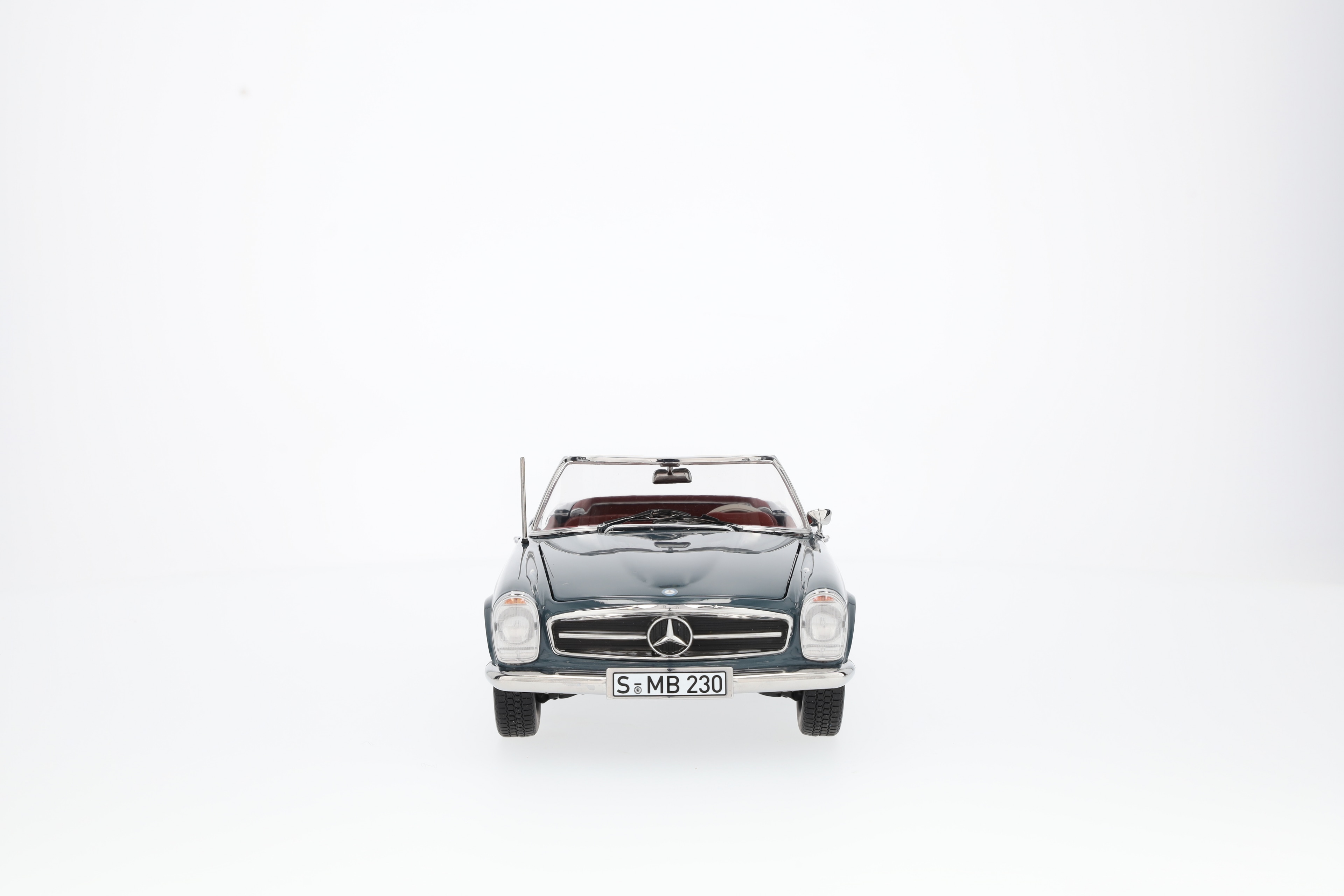 230 SL Pagode W 113 (1963-1967) - blaugrau, Norev, 1:18