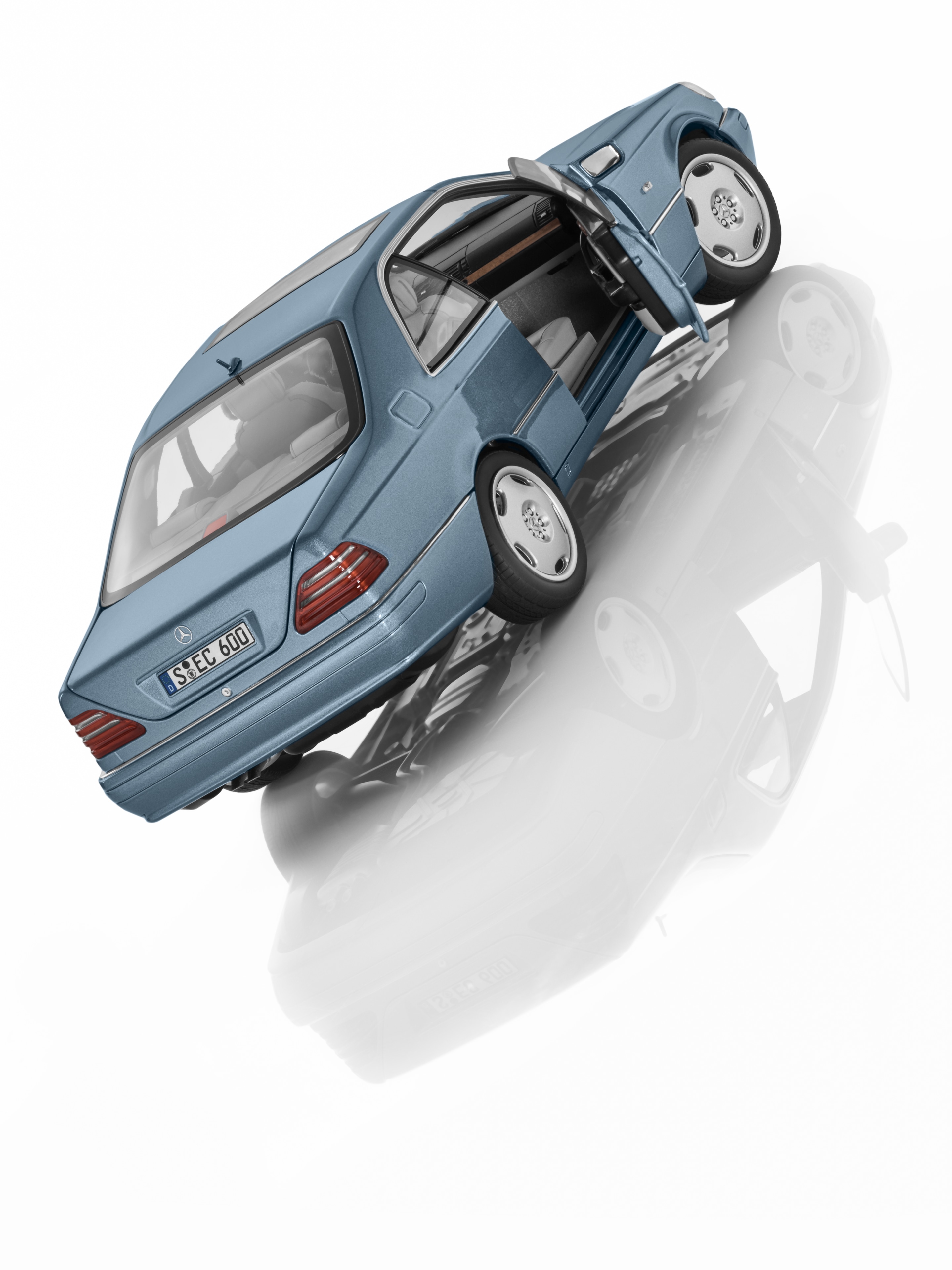 CL 600 C 140 (1996-1998) - blu perla, Norev, 1:18