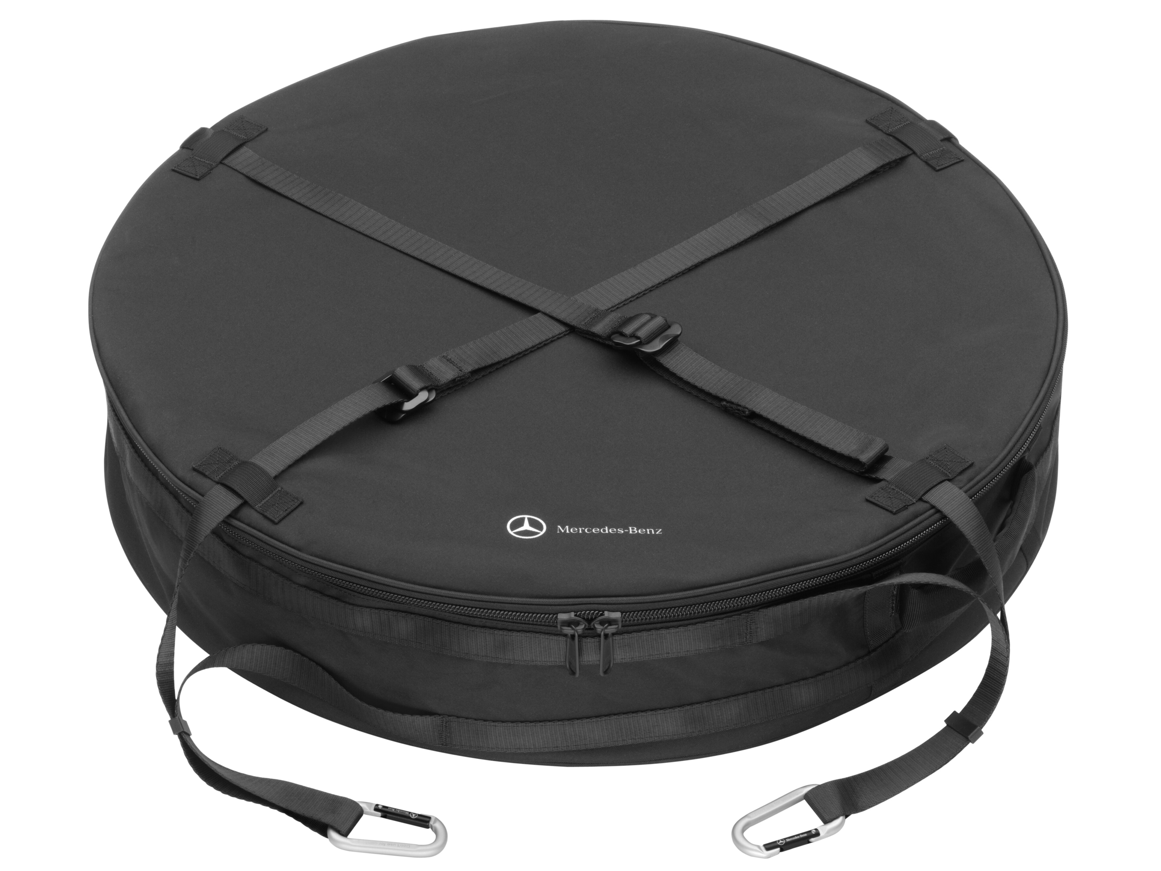 Custodia per ruotino di scorta, per Minispare - colore nero, nylon