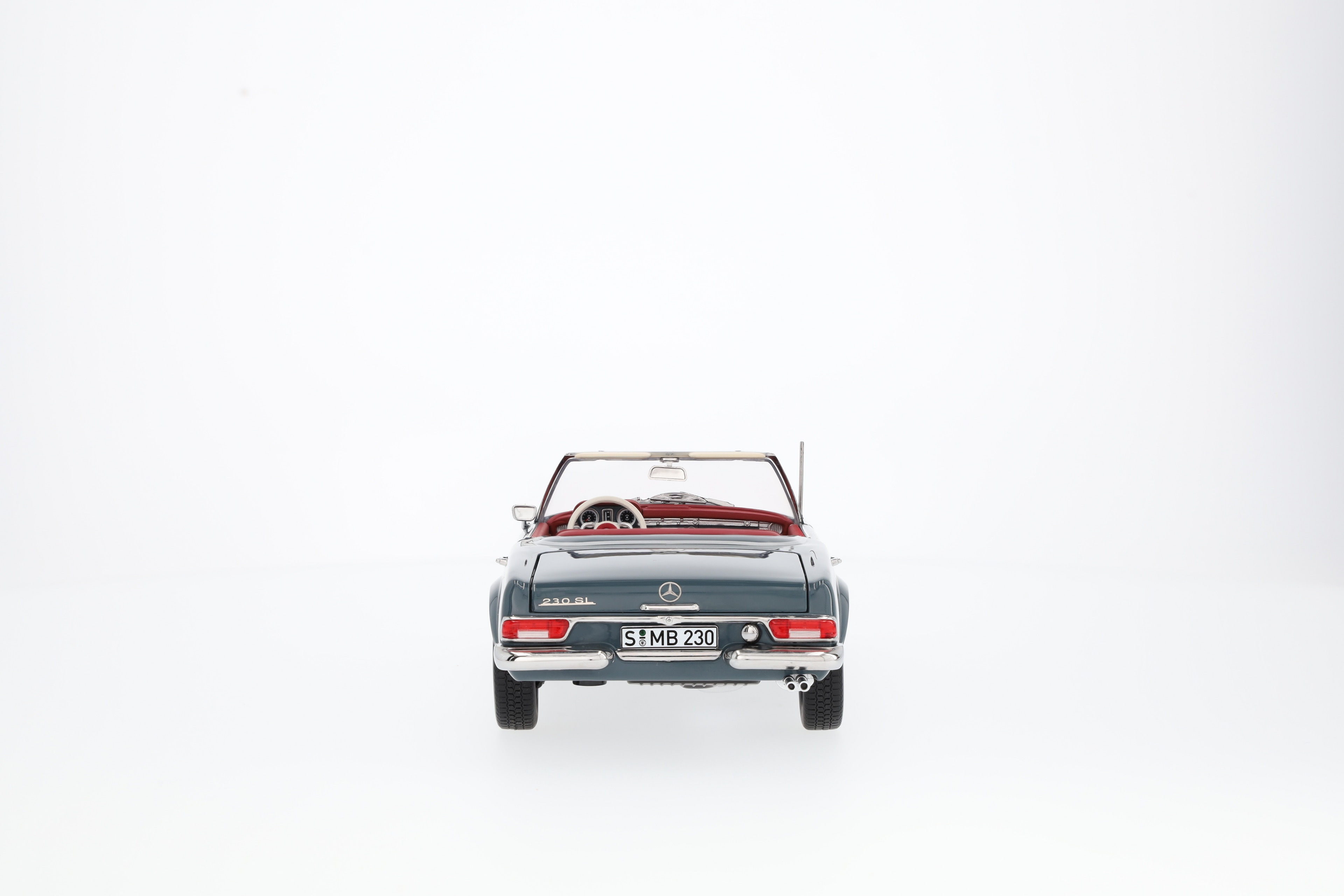 230 SL Pagoda W 113 (1963-1967) - grigio blu, Norev, 1:18