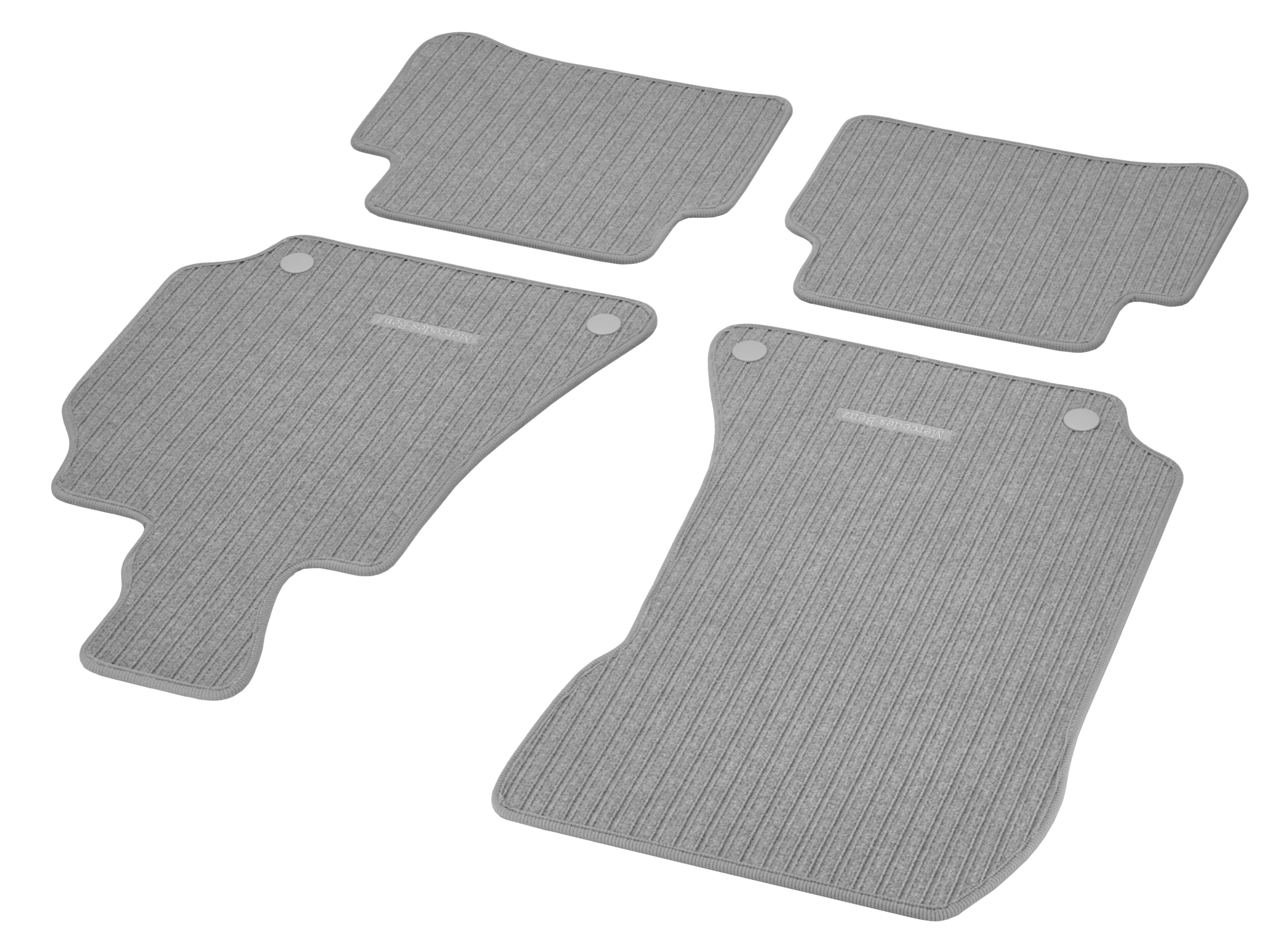 Tappetini in reps CLASSIC, Set, 4 pezzi