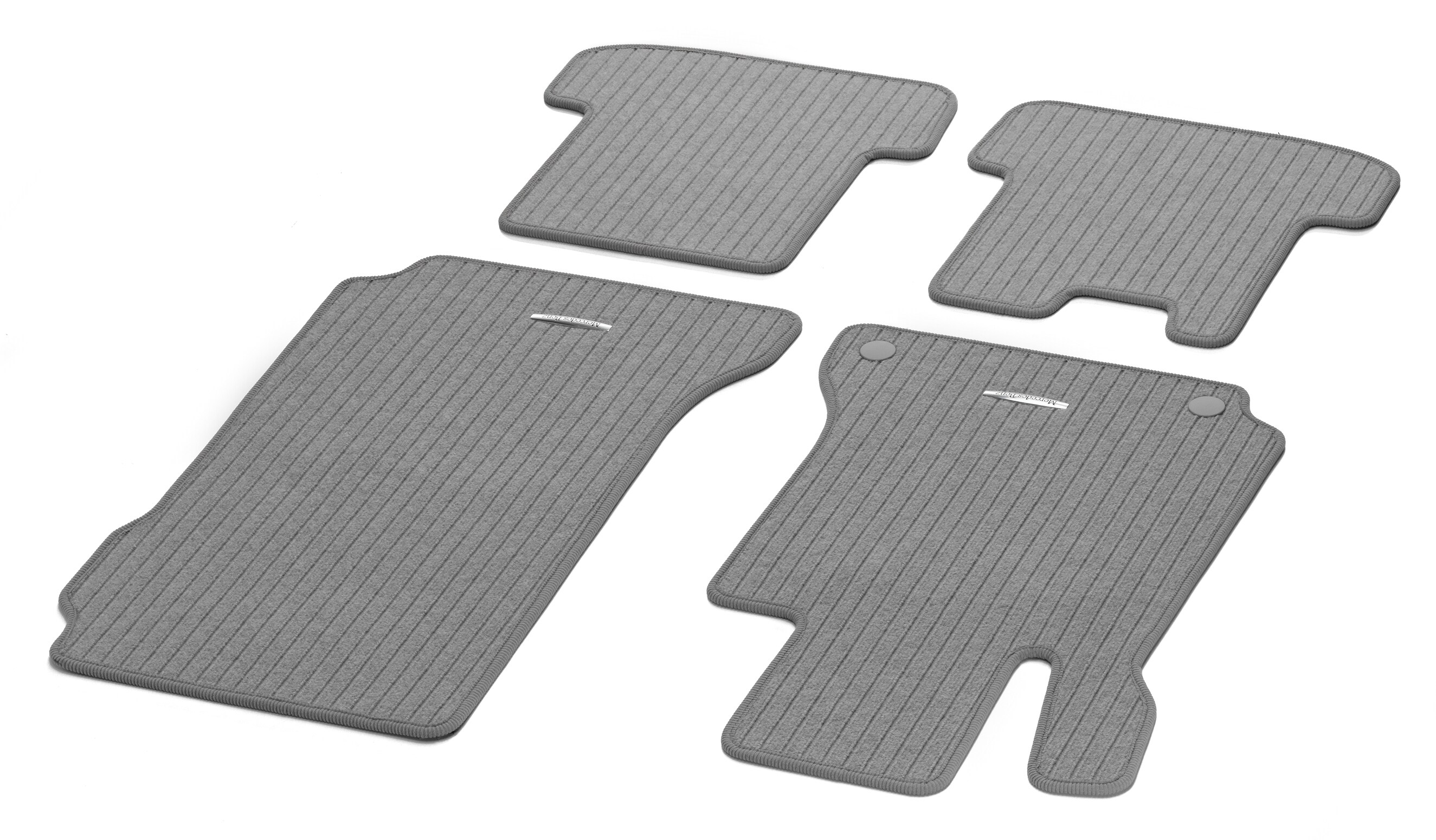 Tappetini in reps CLASSIC, Set, 4 pezzi
