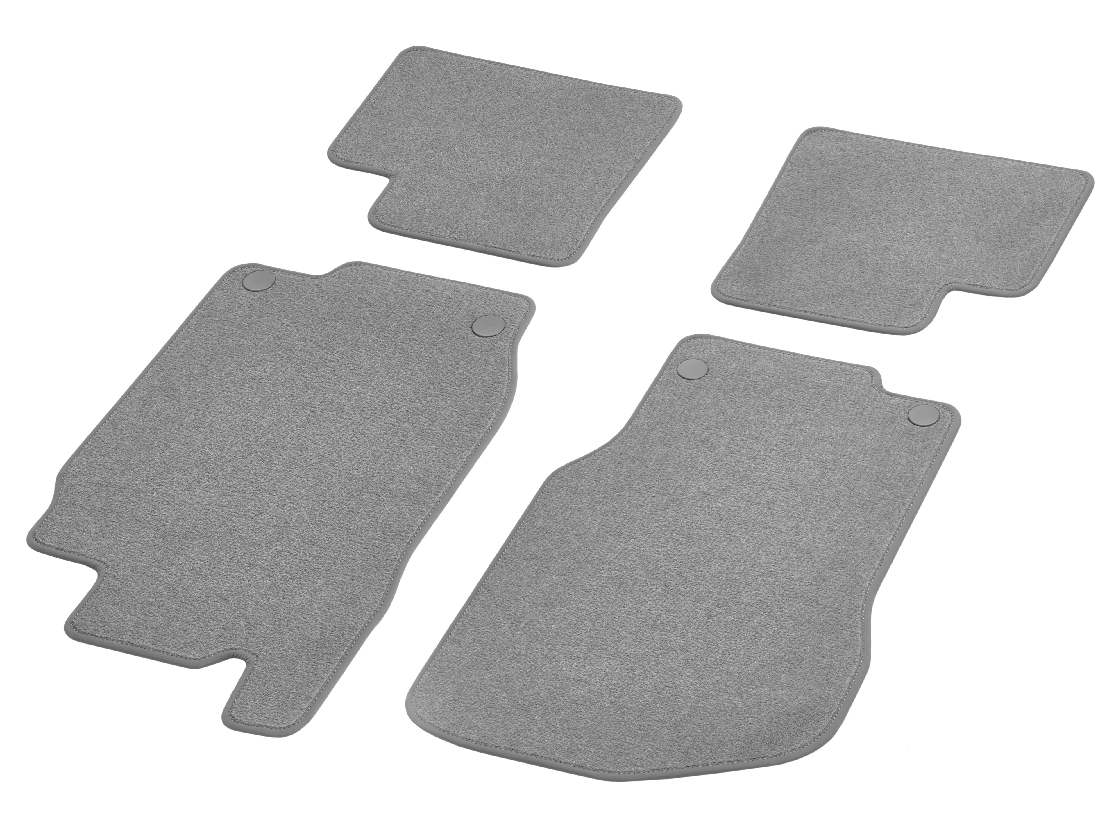 Tappetini in velours Set, 4 pezzi