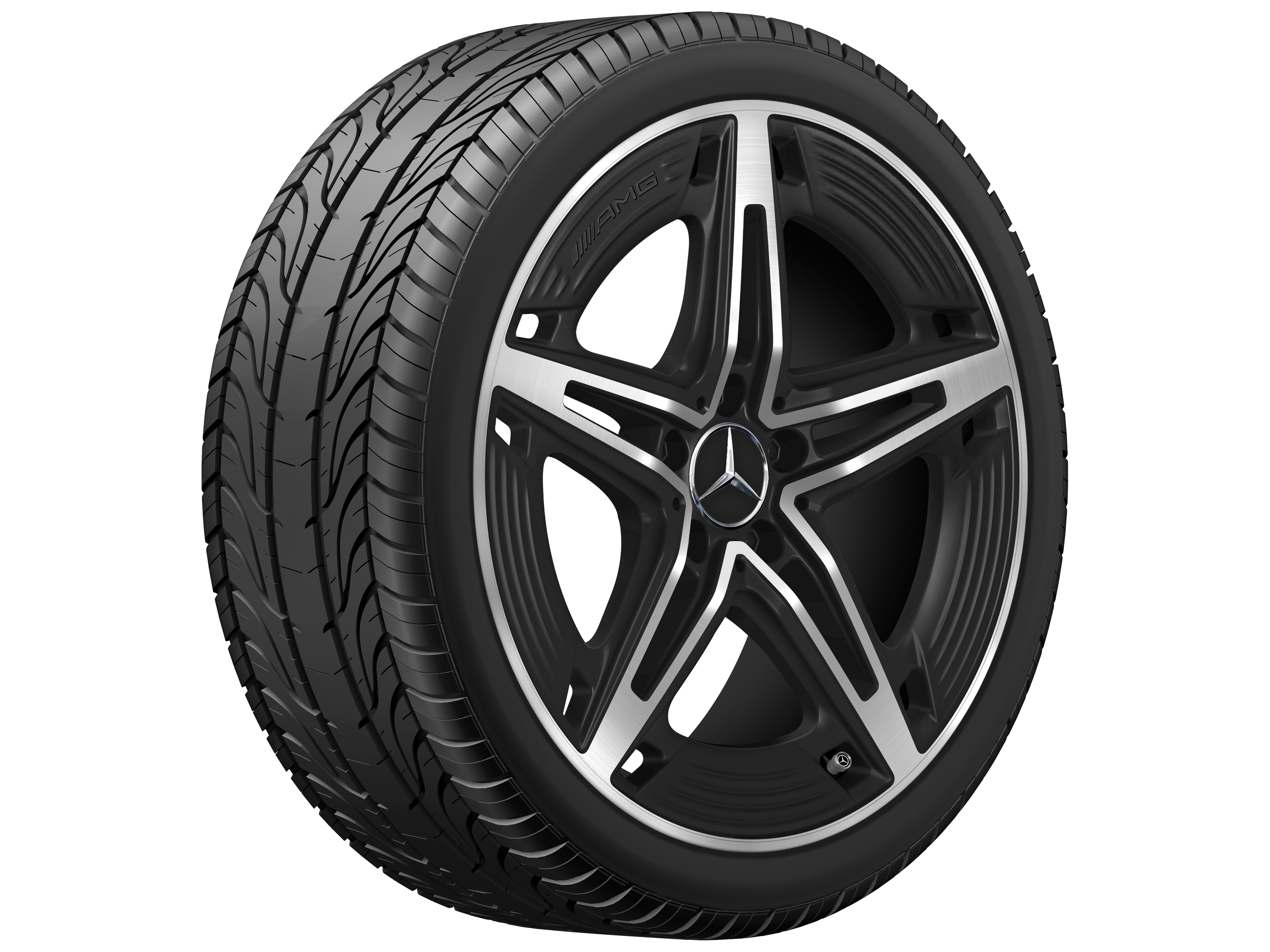 Cerchio AMG a 5 razze, 43,2 cm (17 pollici)