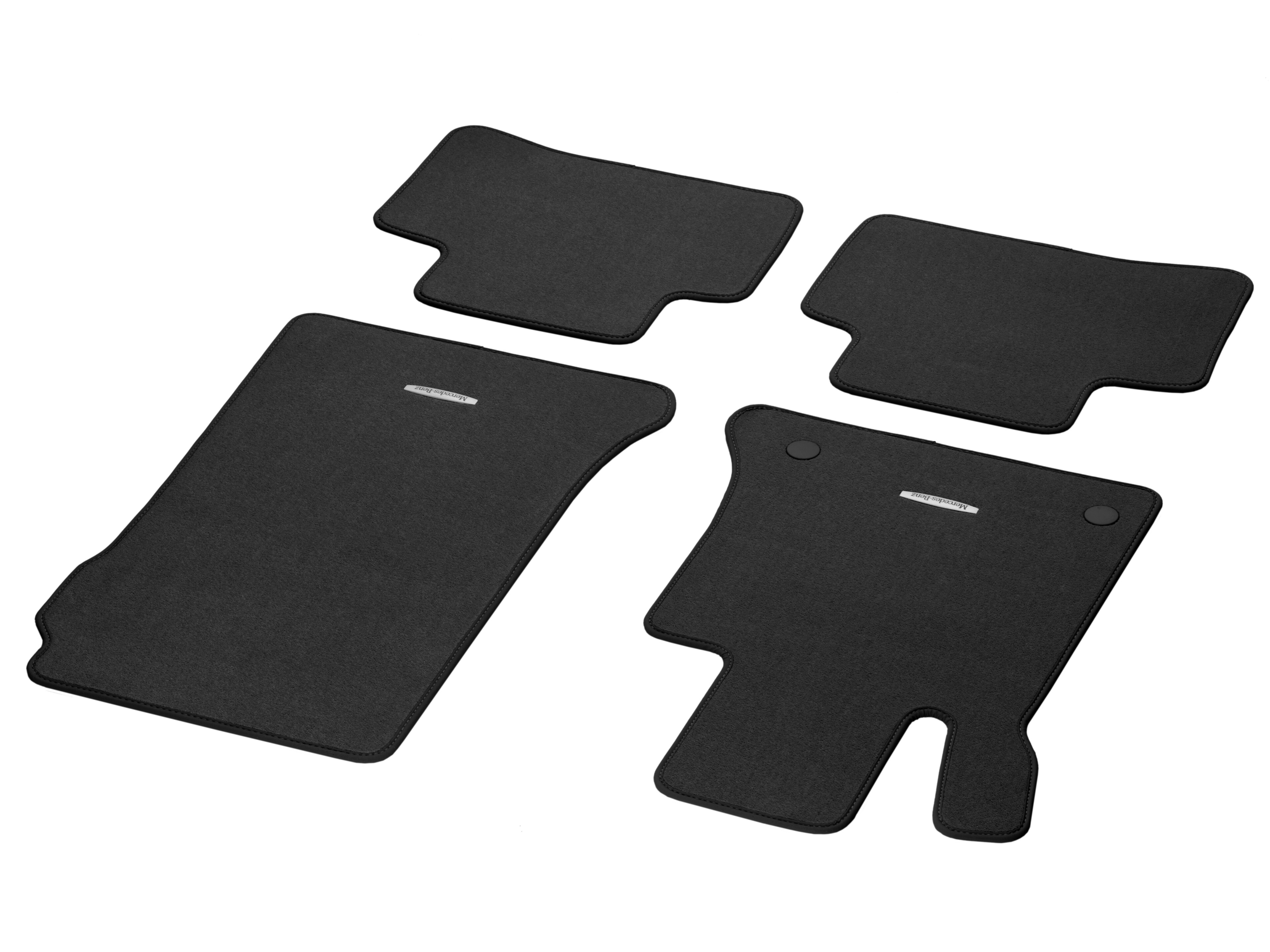 Tappetini in velours CLASSIC, Set, 4 pezzi