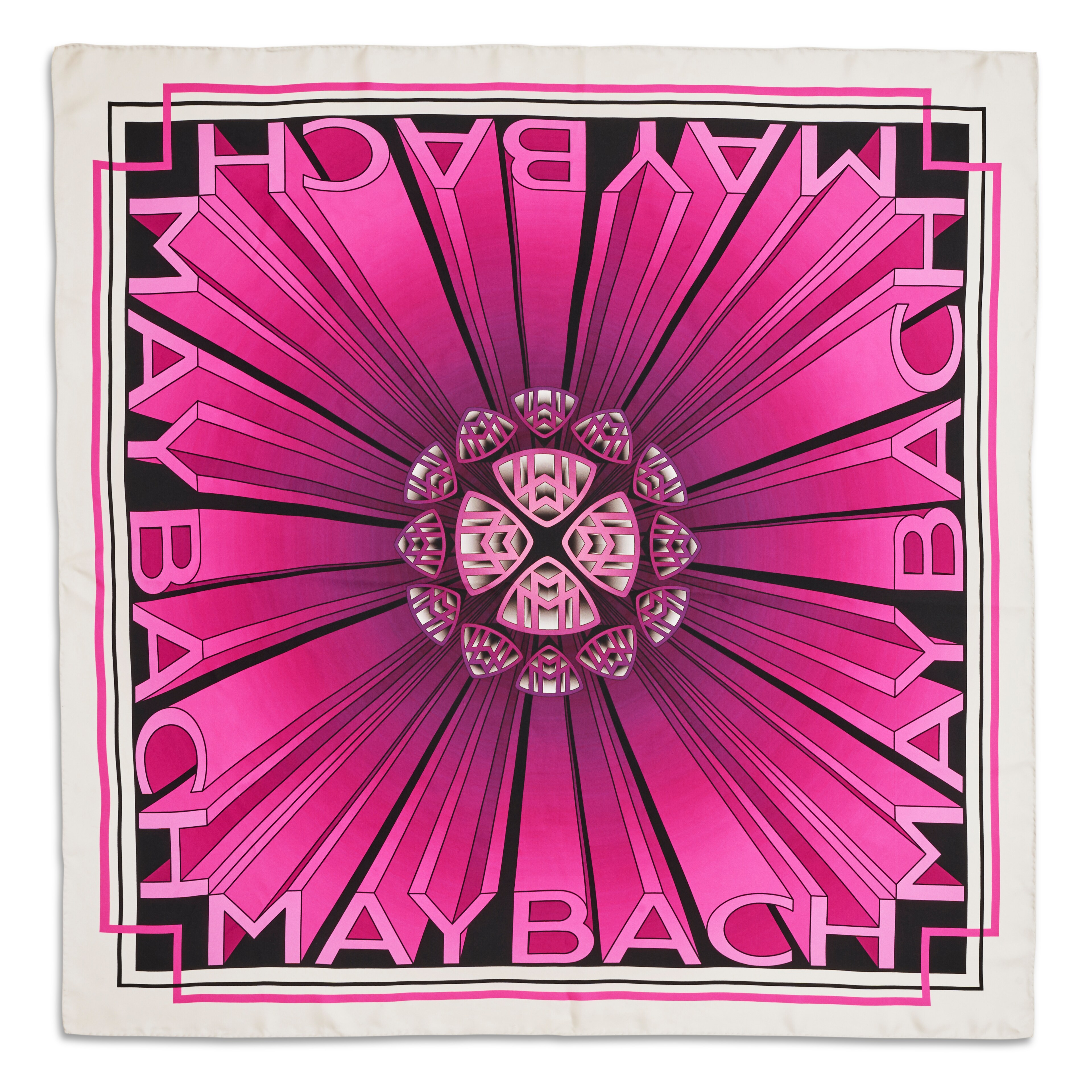 Foulard da donna, Mercedes-Maybach - rosa intenso