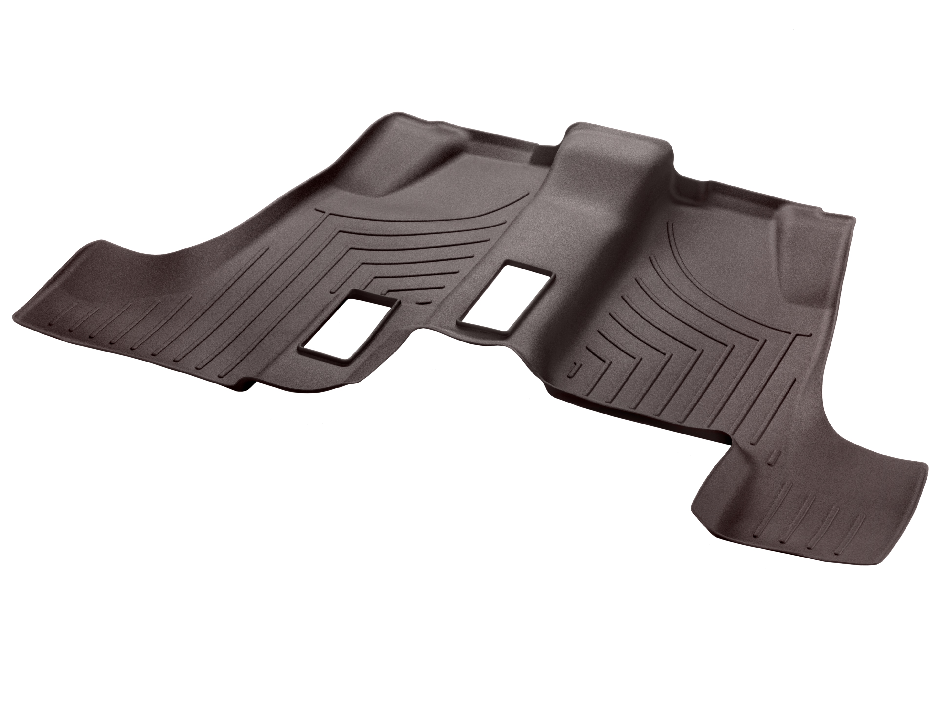 Vaschette vano piedi CLASSIC, 3ª fila di sedili, 1 pezzo - LL/RL, marrone moccabrone