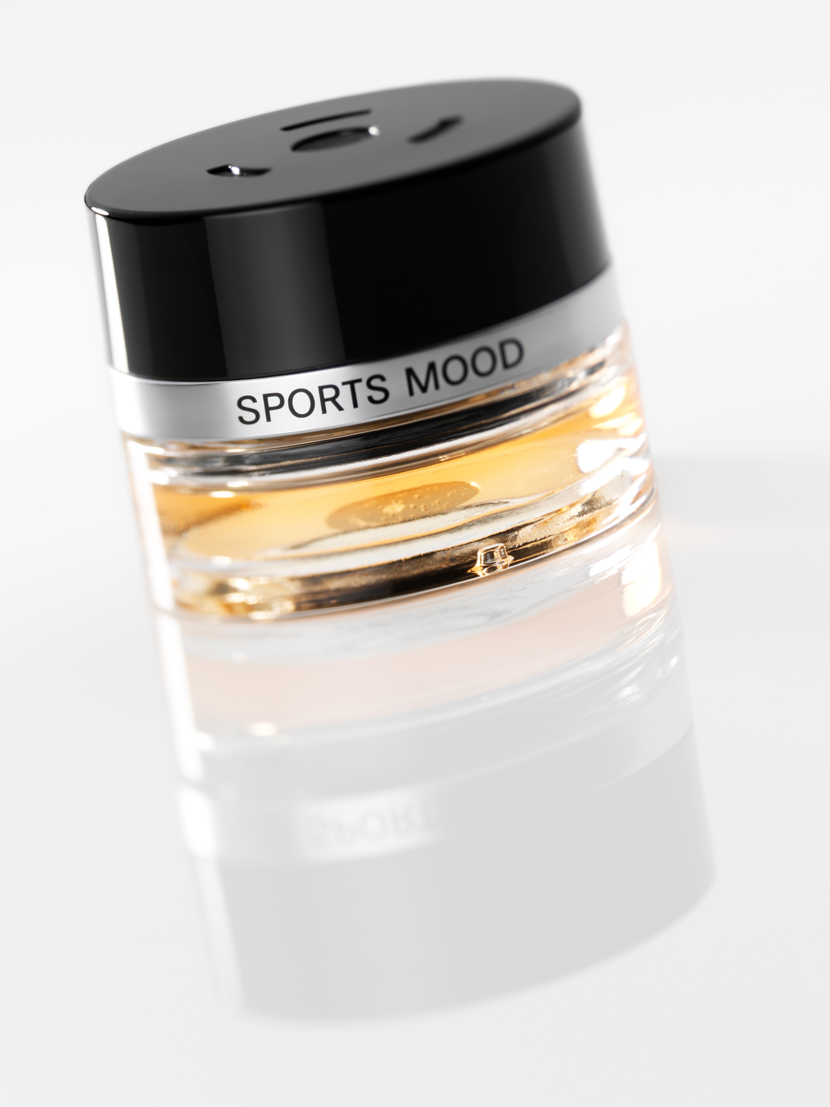 Boccetta, SPORTS MOOD - Trasparente / colore nero, Vetro, 15 ml