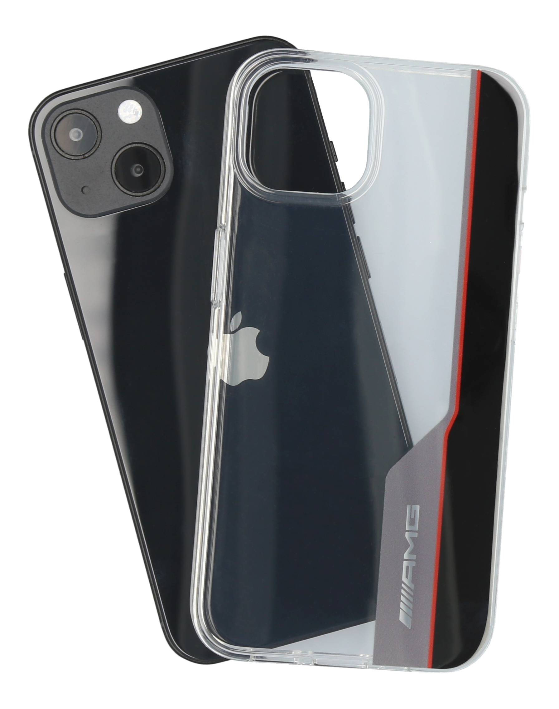 Custodia AMG per iPhone® 13 - Trasparente, policarbonato / TPU