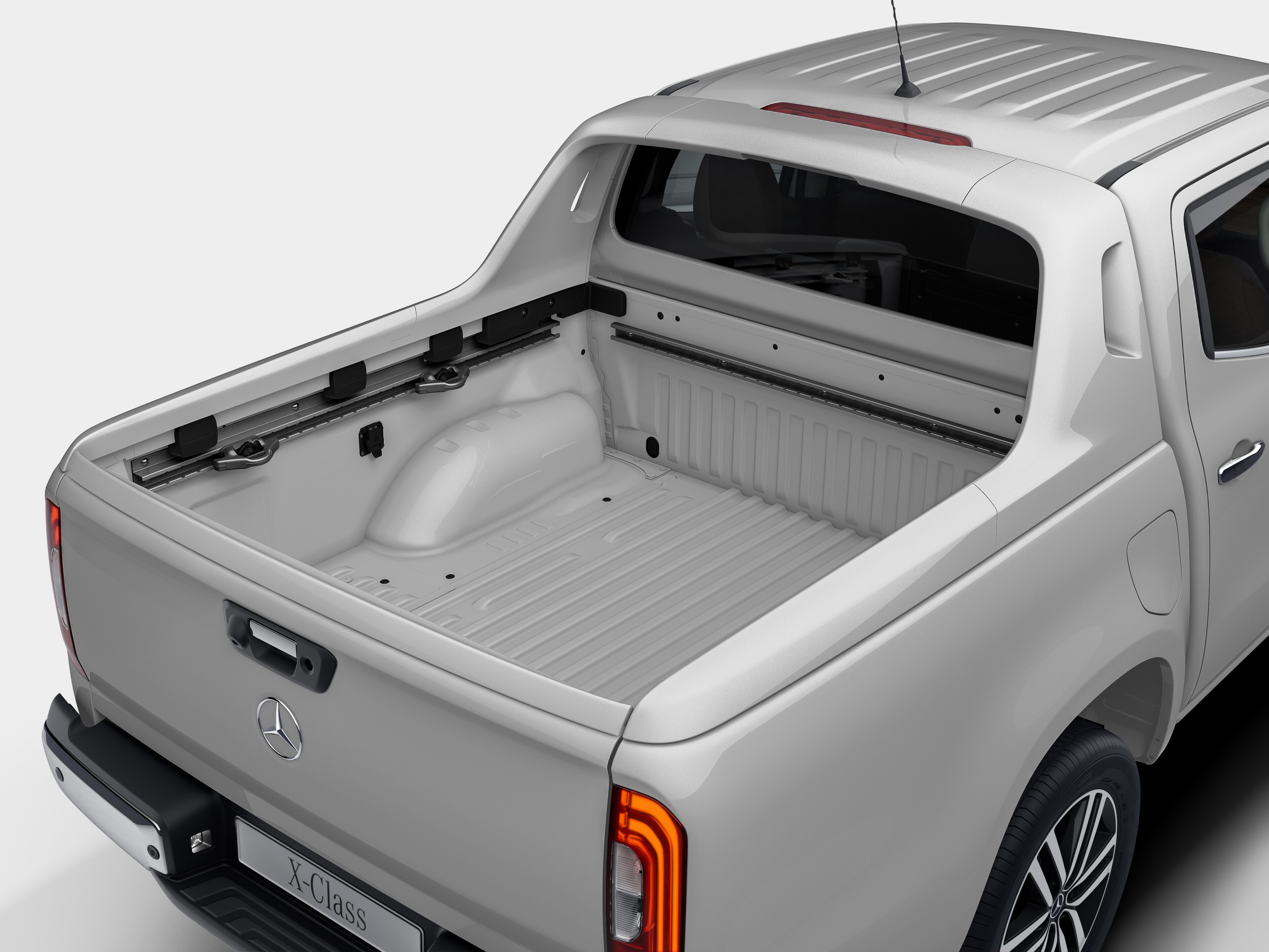 Spoiler, Per sport bar, Spoiler per sports bar - argento diamantato, sintetico