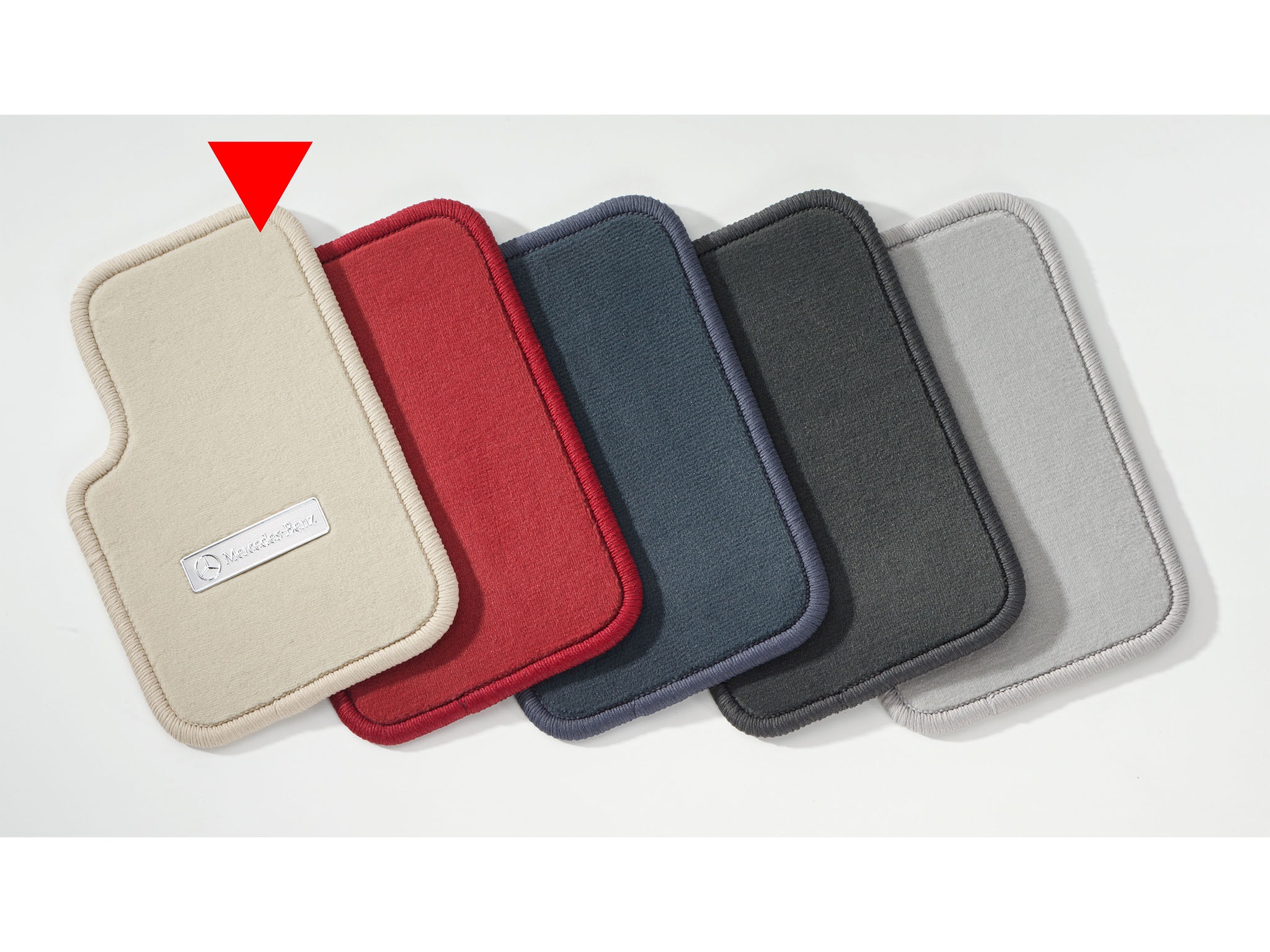 Tappetini in velours CLASSIC, Set, 2 pezzi
