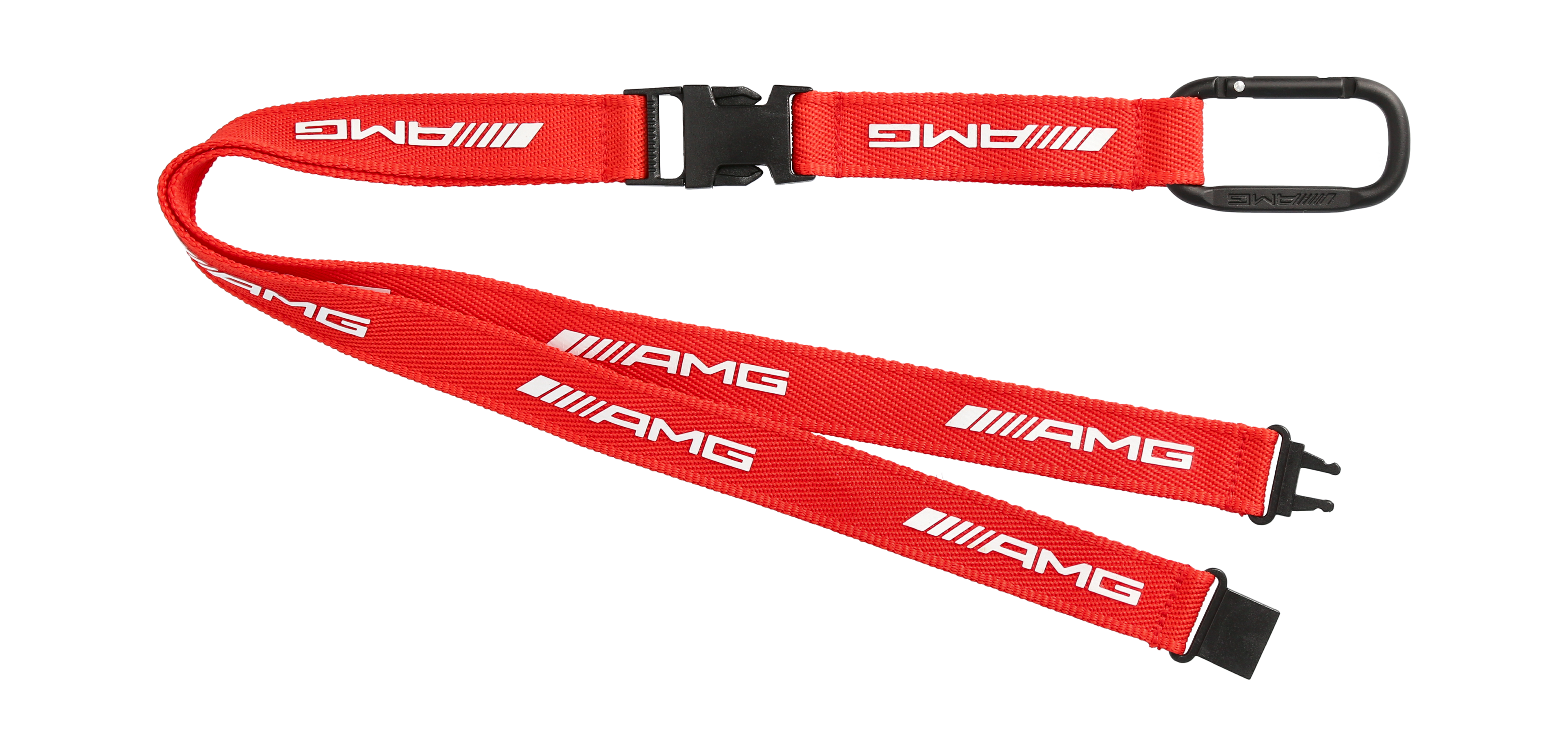 Lanyard AMG - Rosso, Poliestere