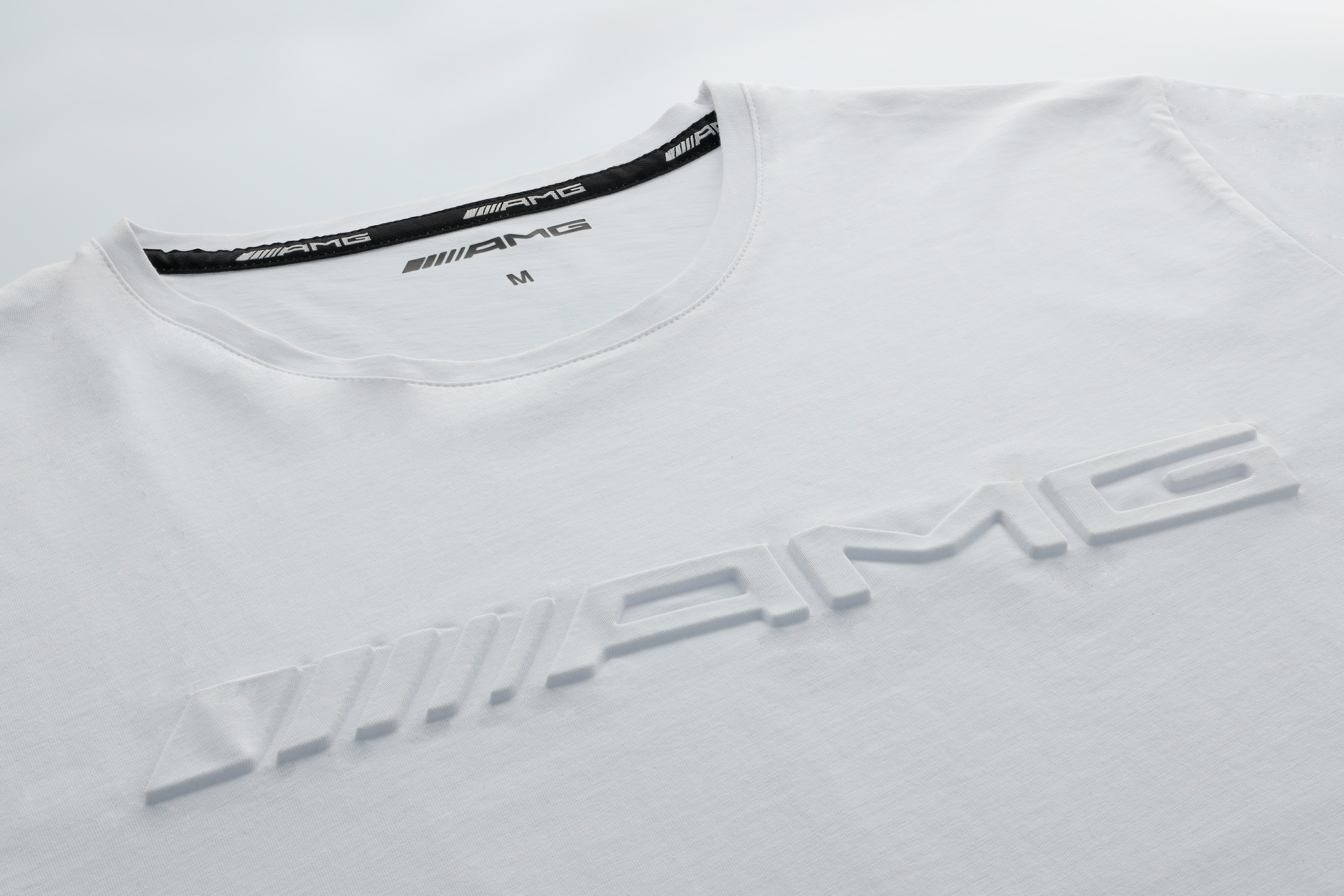 T-shirt AMG da uomo - Colore bianco, XXL