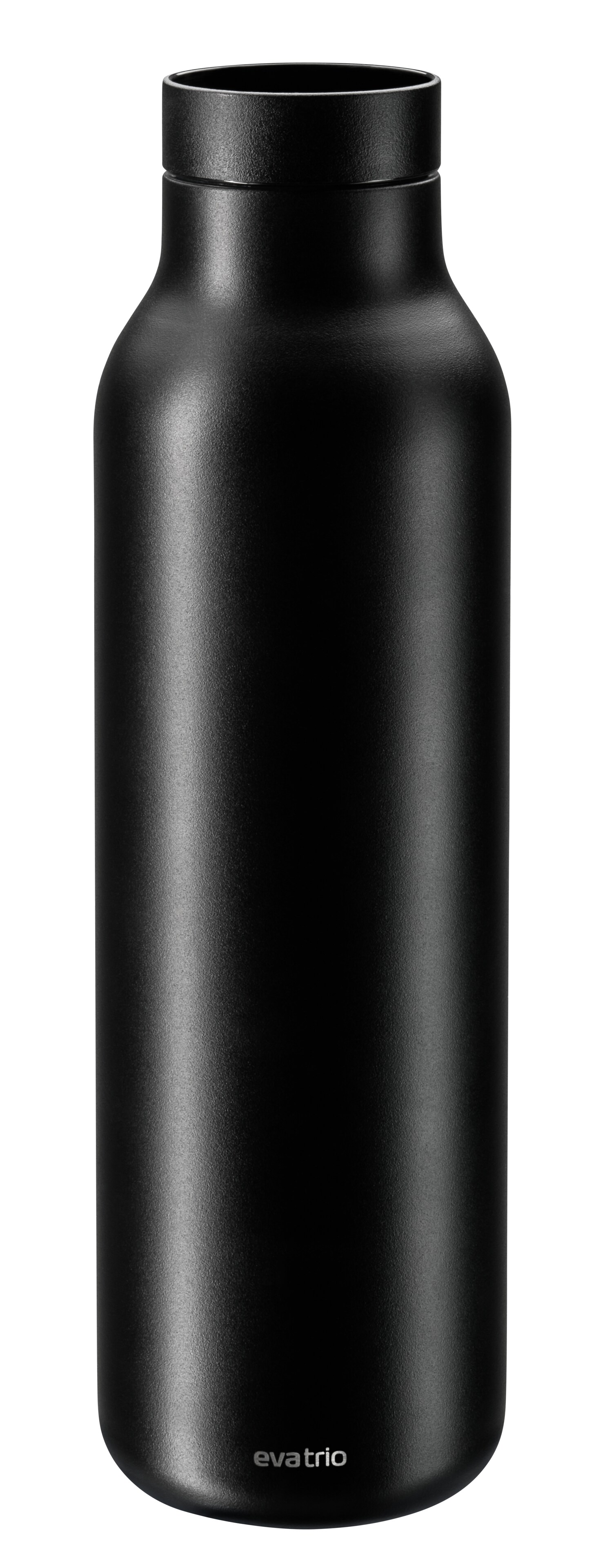 Borraccia AMG - colore nero, acciaio inox / polipropilene, 700 ml, eva trio