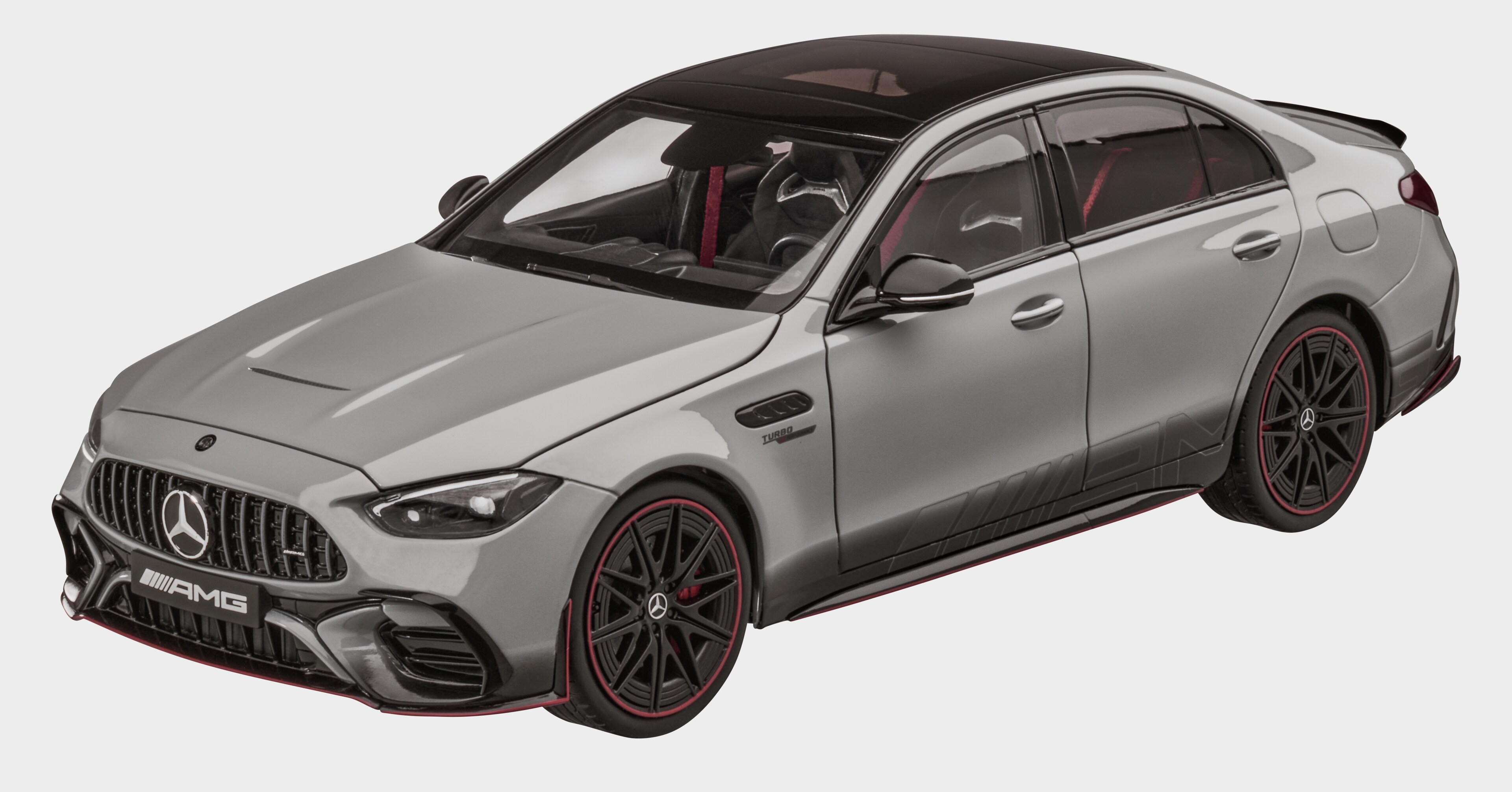 Mercedes-AMG C 63, W206 - Grigio Alpi standard MANUFAKTUR, NZG, 1:18