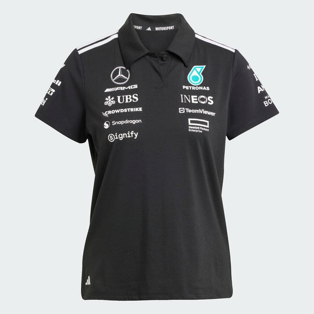 Polo da donna, Team, Mercedes-AMG F1 - colore nero, XL