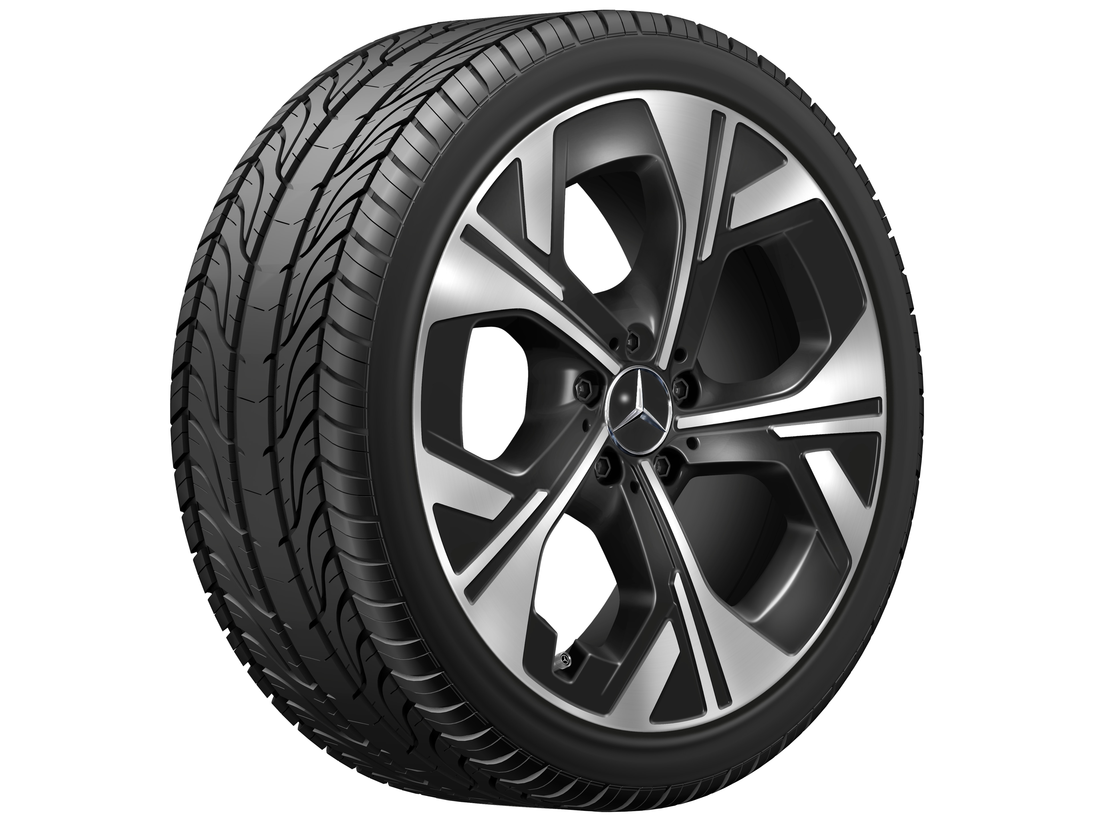 Cerchio a 5 fori - 255/45 R19 XL 104T, 9 J x 19 ET 60,8