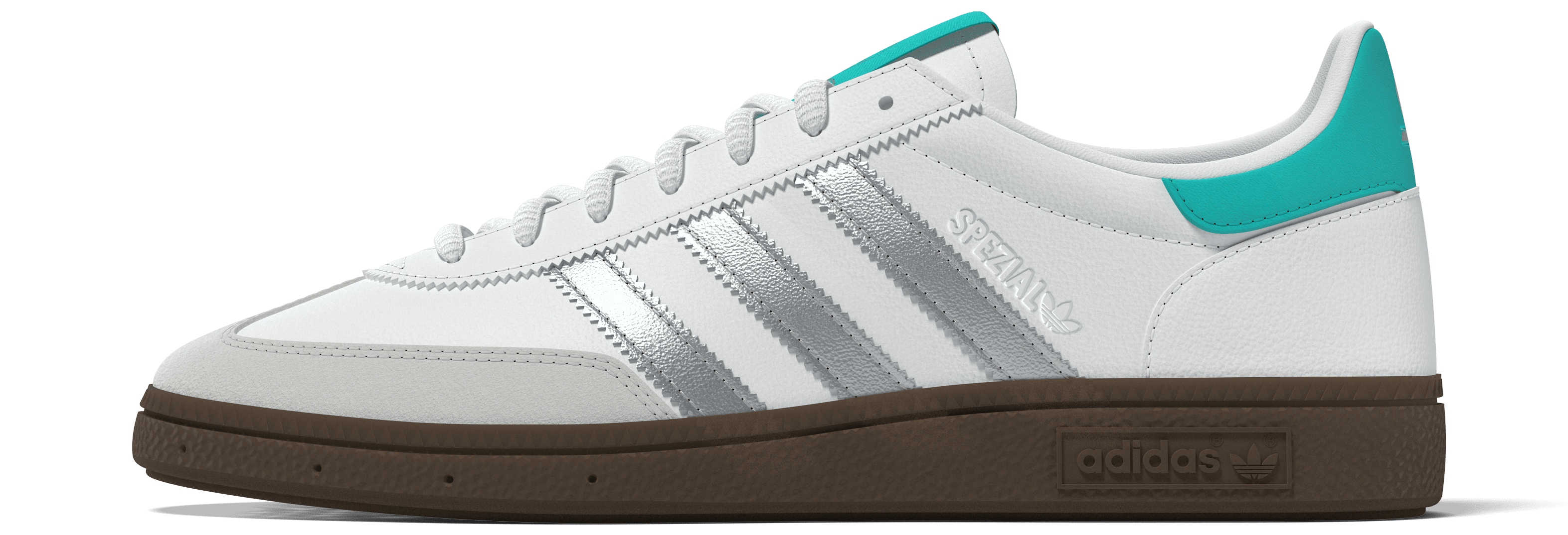 Sneakers, Handball Spezial, Mercedes-AMG F1 - Colore bianco / argento, 9, adidas