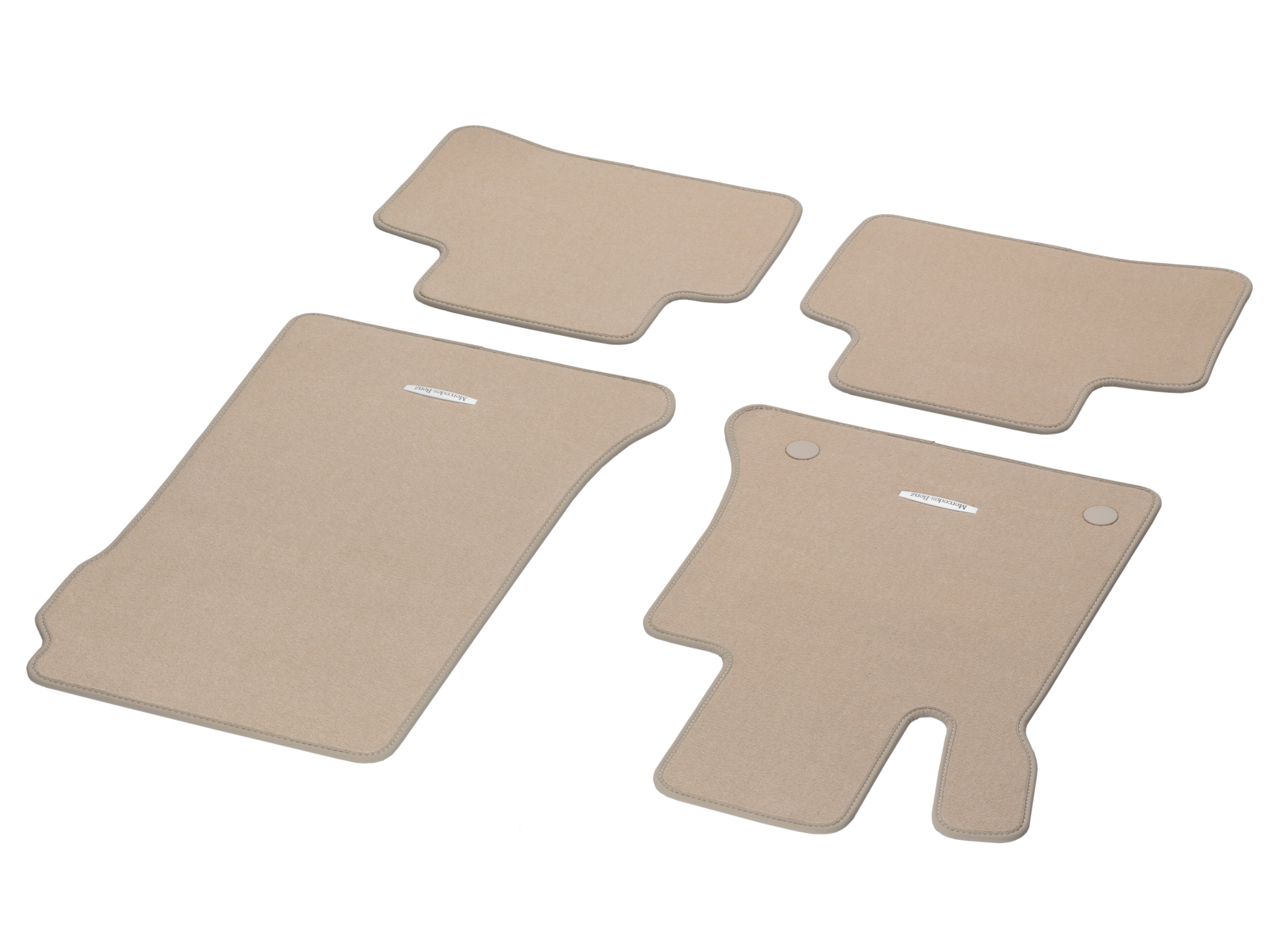 Tappetini in velours CLASSIC, Set, 4 pezzi