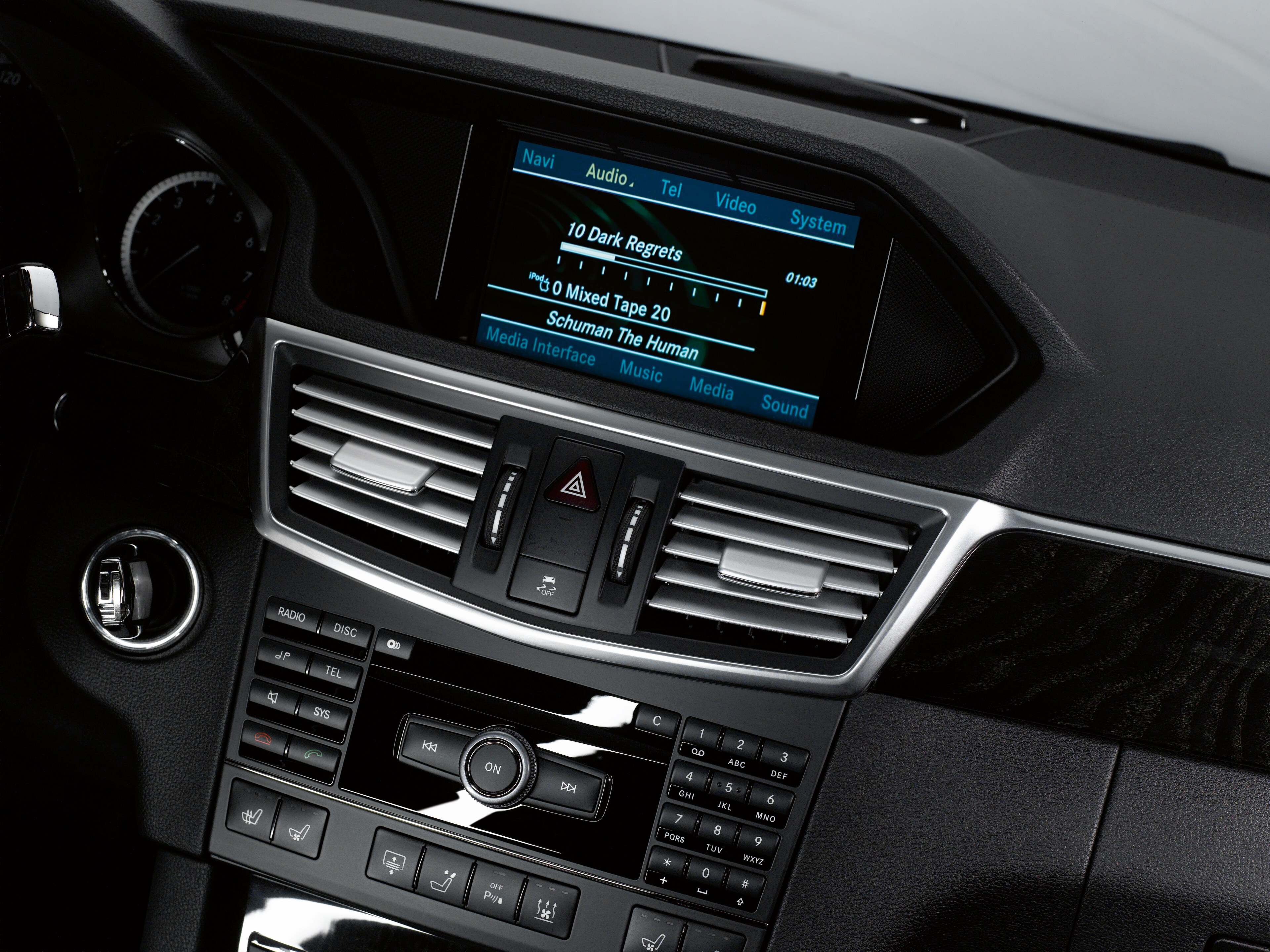 Gruppo di comandi Audio 20 CD, con CD changer
