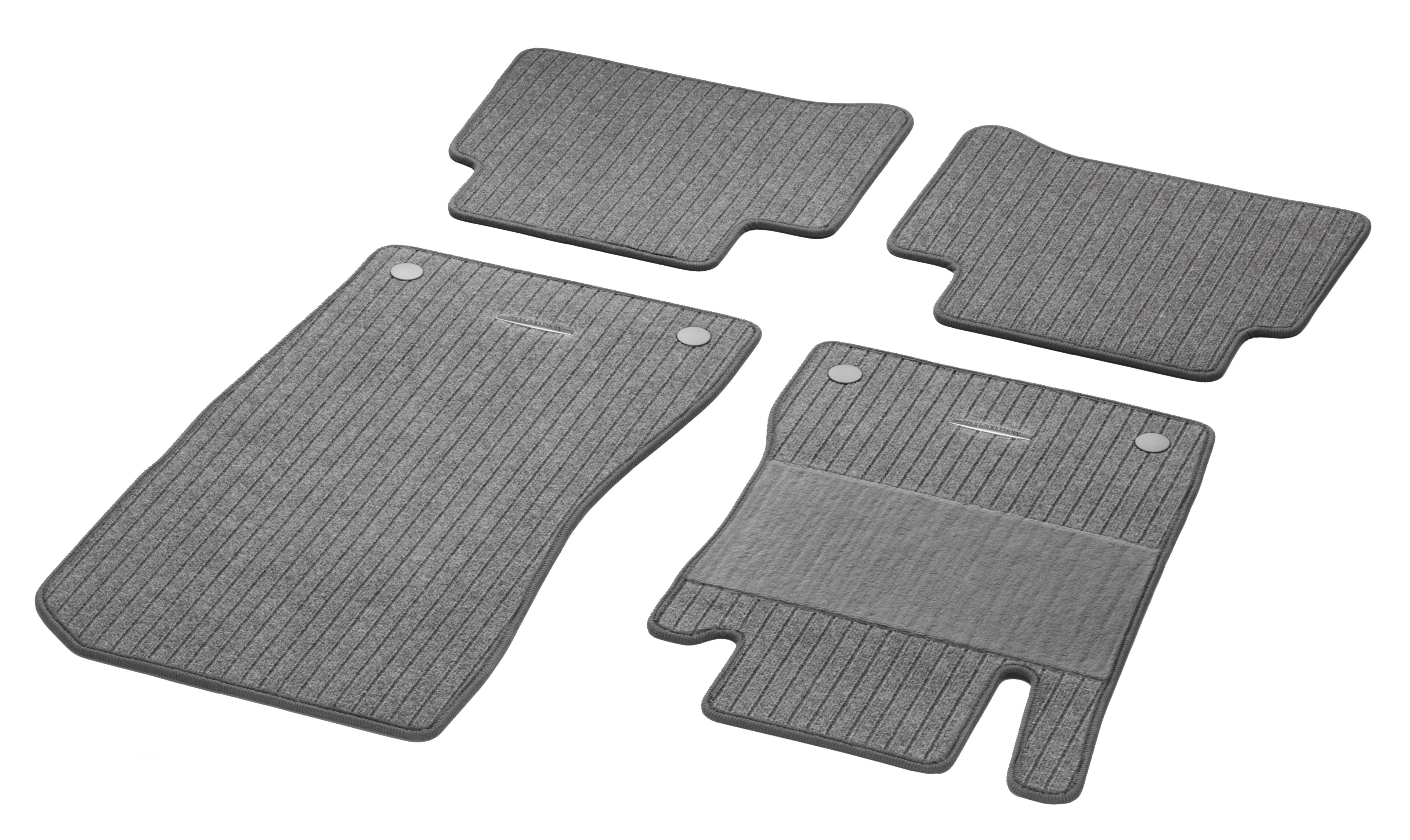 Tappetini in reps CLASSIC, Set, 4 pezzi