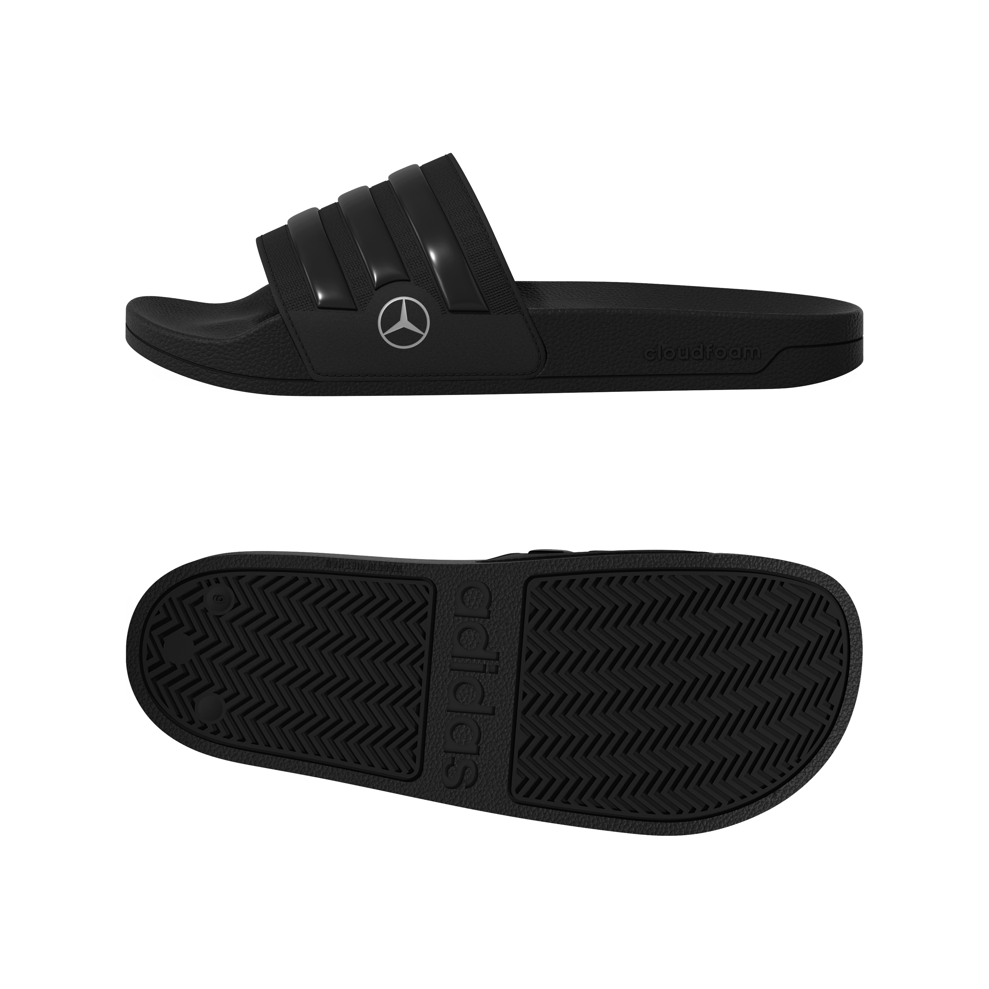 Ciabatte da piscina, Ciabatte adilette - colore nero, 5, adidas