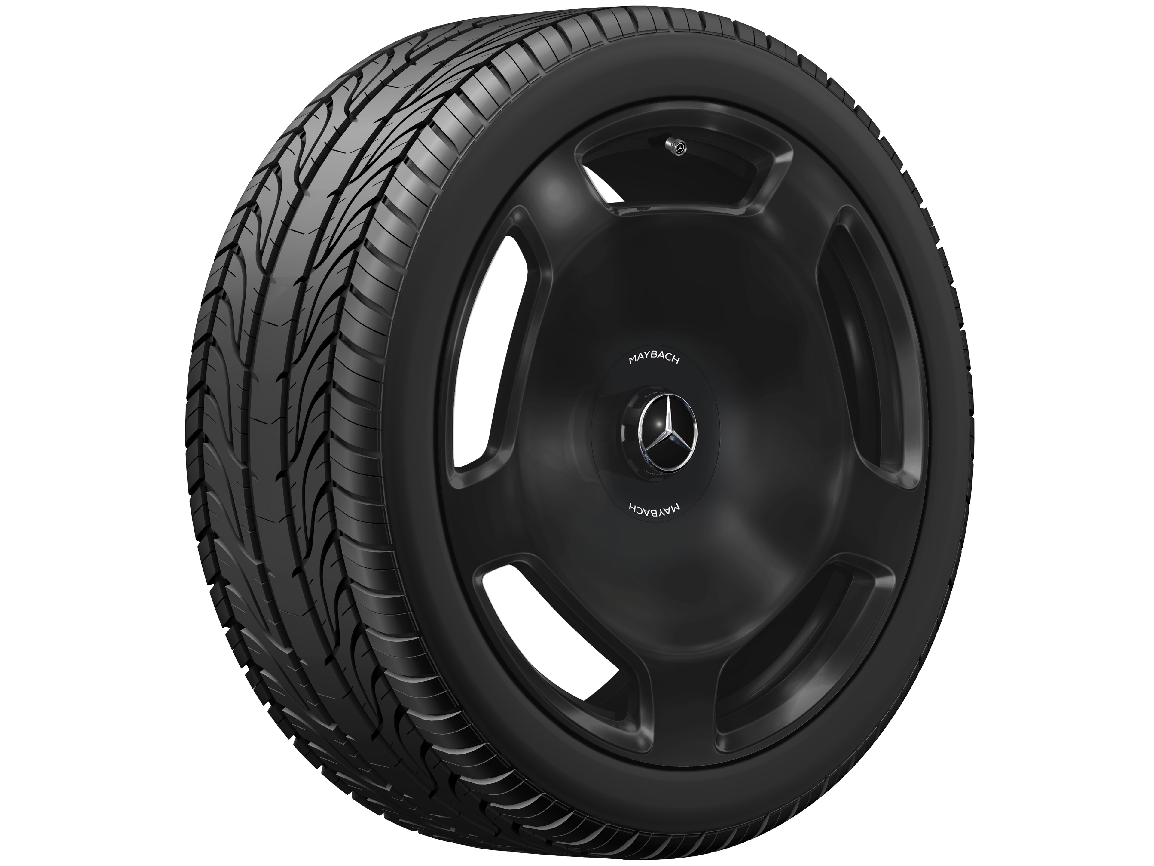 Cerchio a 5 fori, 50,8 cm (20 pollici) - 9 J x 20 ET 34, colore nero, verniciato