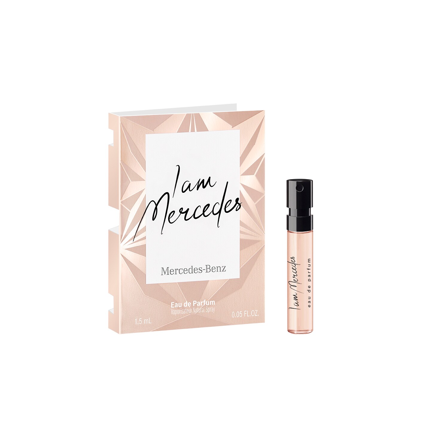 I am Mercedes, EdP, Campioni di prodotti, Confezione da 12 - per donna, 1,5 ml
