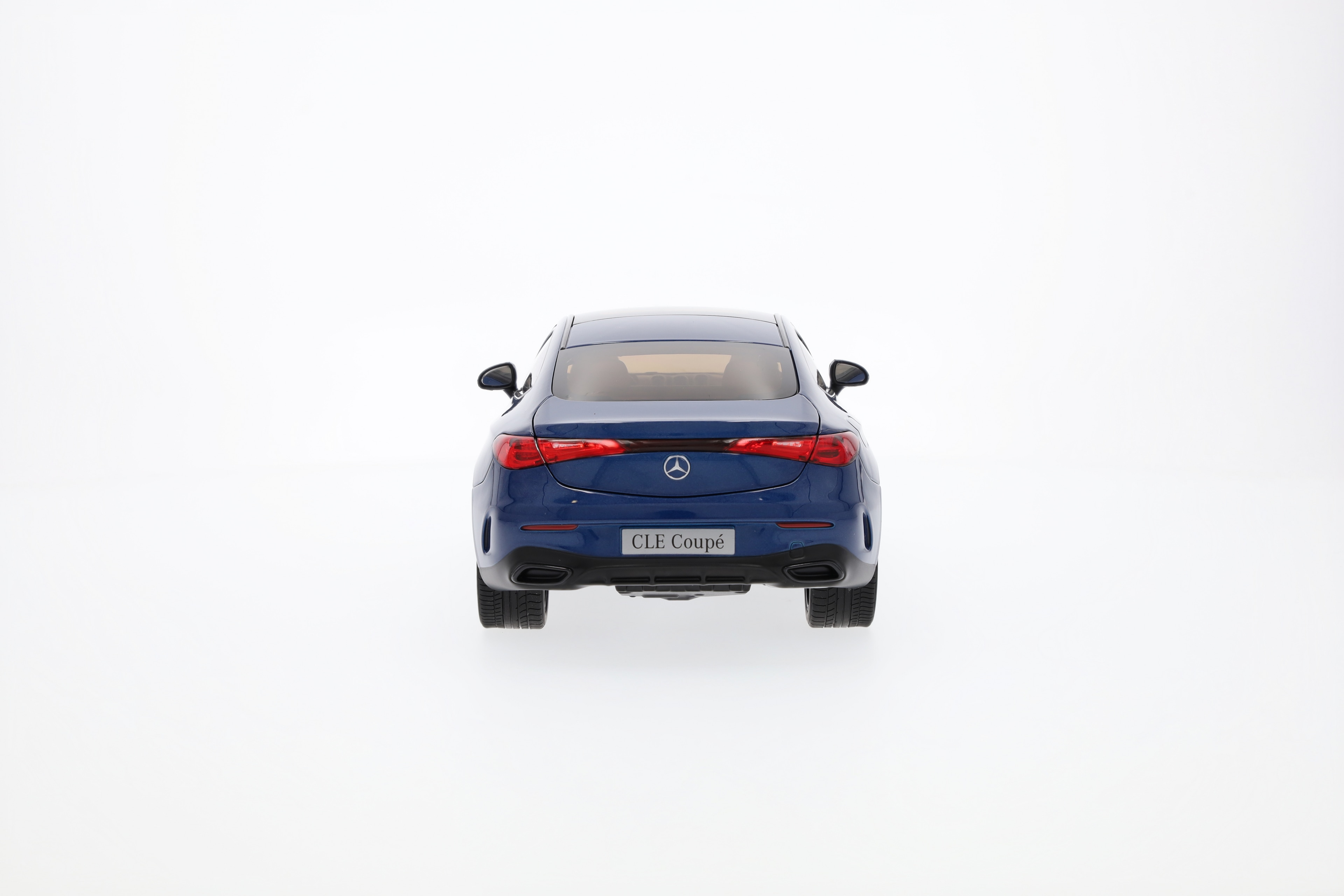 CLE Coupé, AMG Line, C236 - blu spettrale, Norev, 1:18