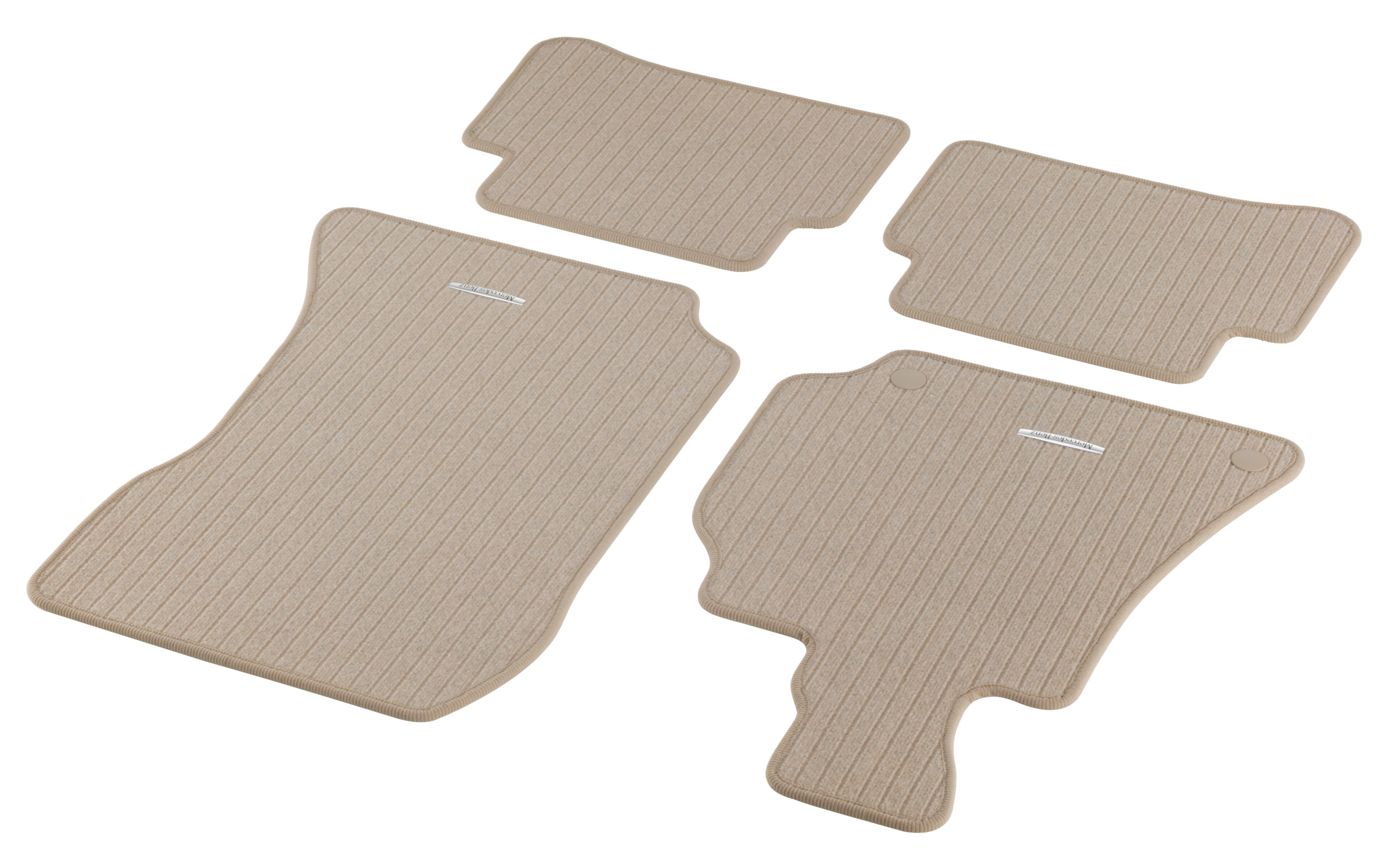 Tappetini in reps CLASSIC, Set, 4 pezzi