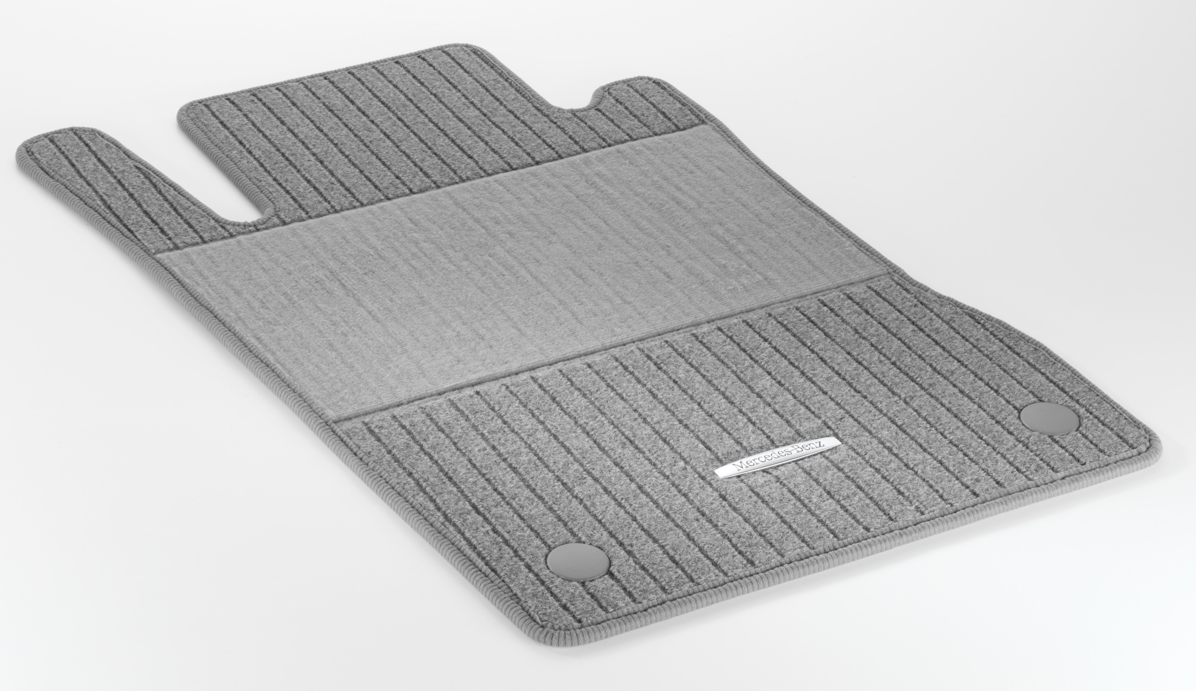 Tappetini in velours CLASSIC, Set, 4 pezzi - LL, grigio sierra