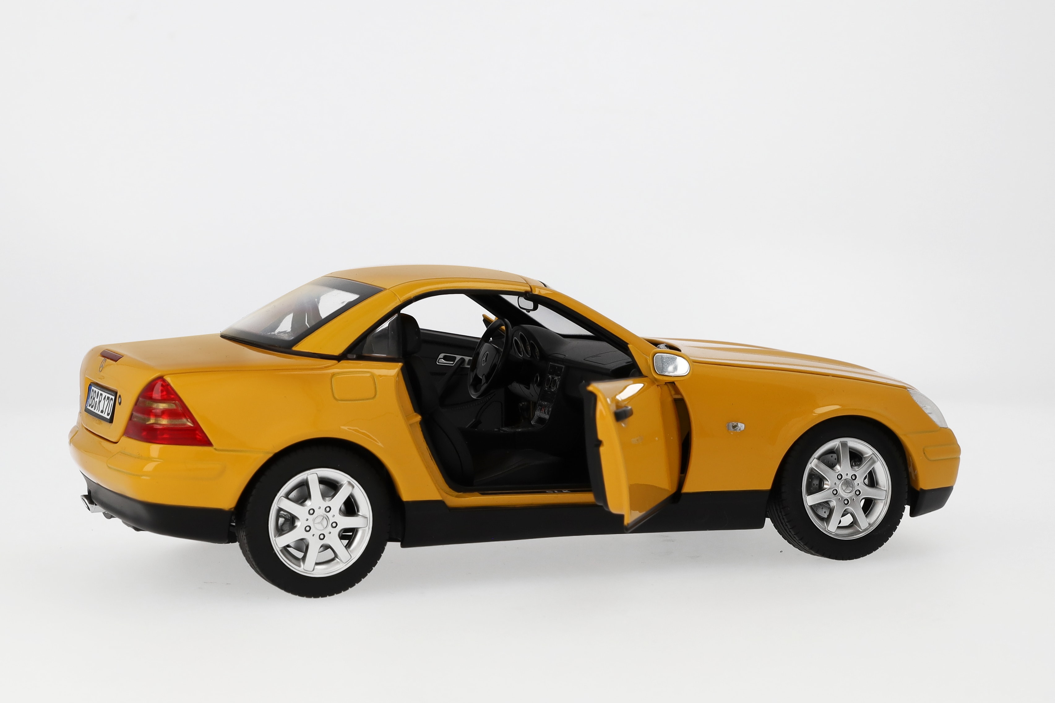 SLK 200 Roadster R170 (1996-2000) - Giallo Yellowstone, Norev, 1:18