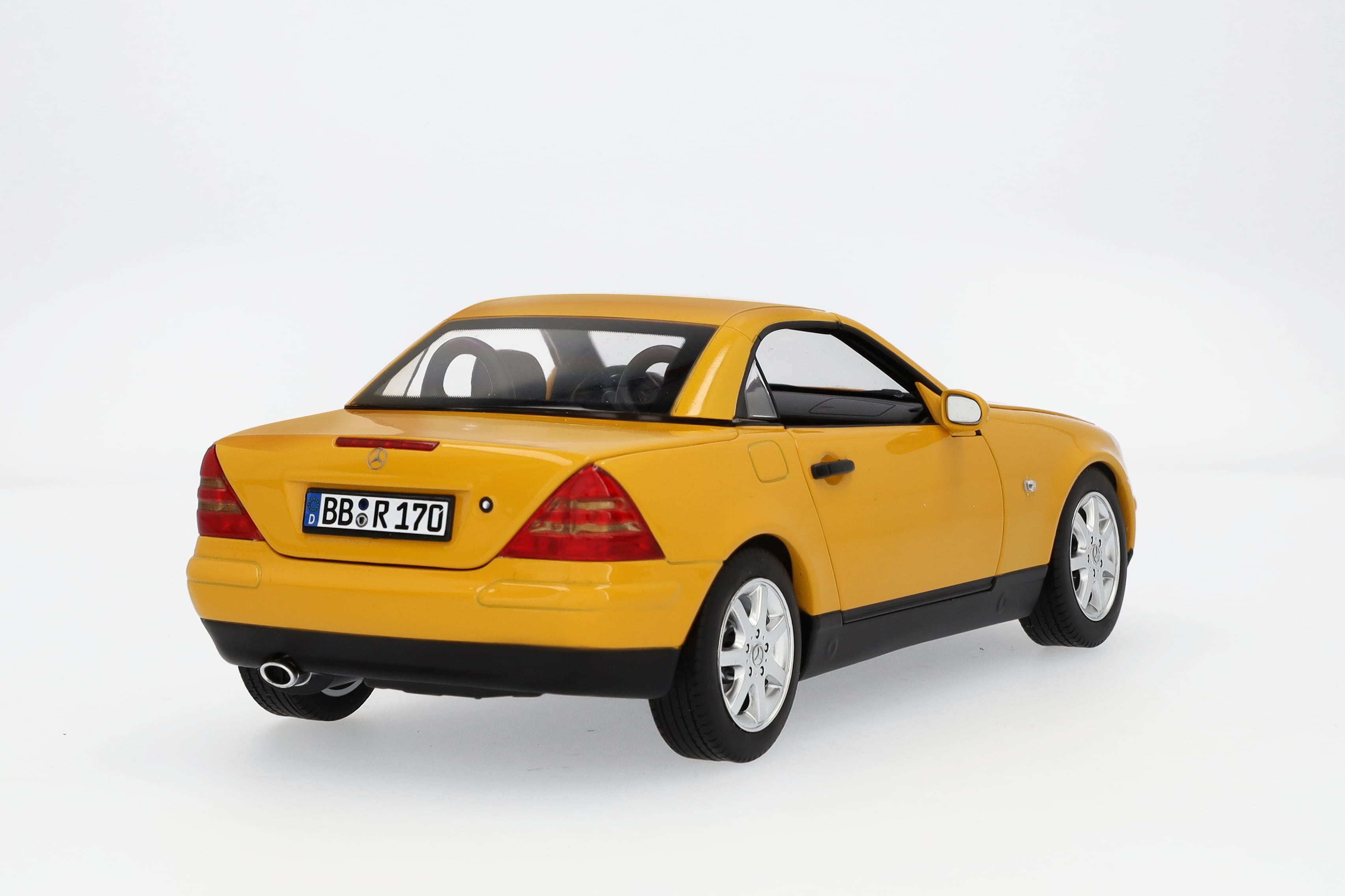 SLK 200 Roadster R170 (1996-2000) - Giallo Yellowstone, Norev, 1:18