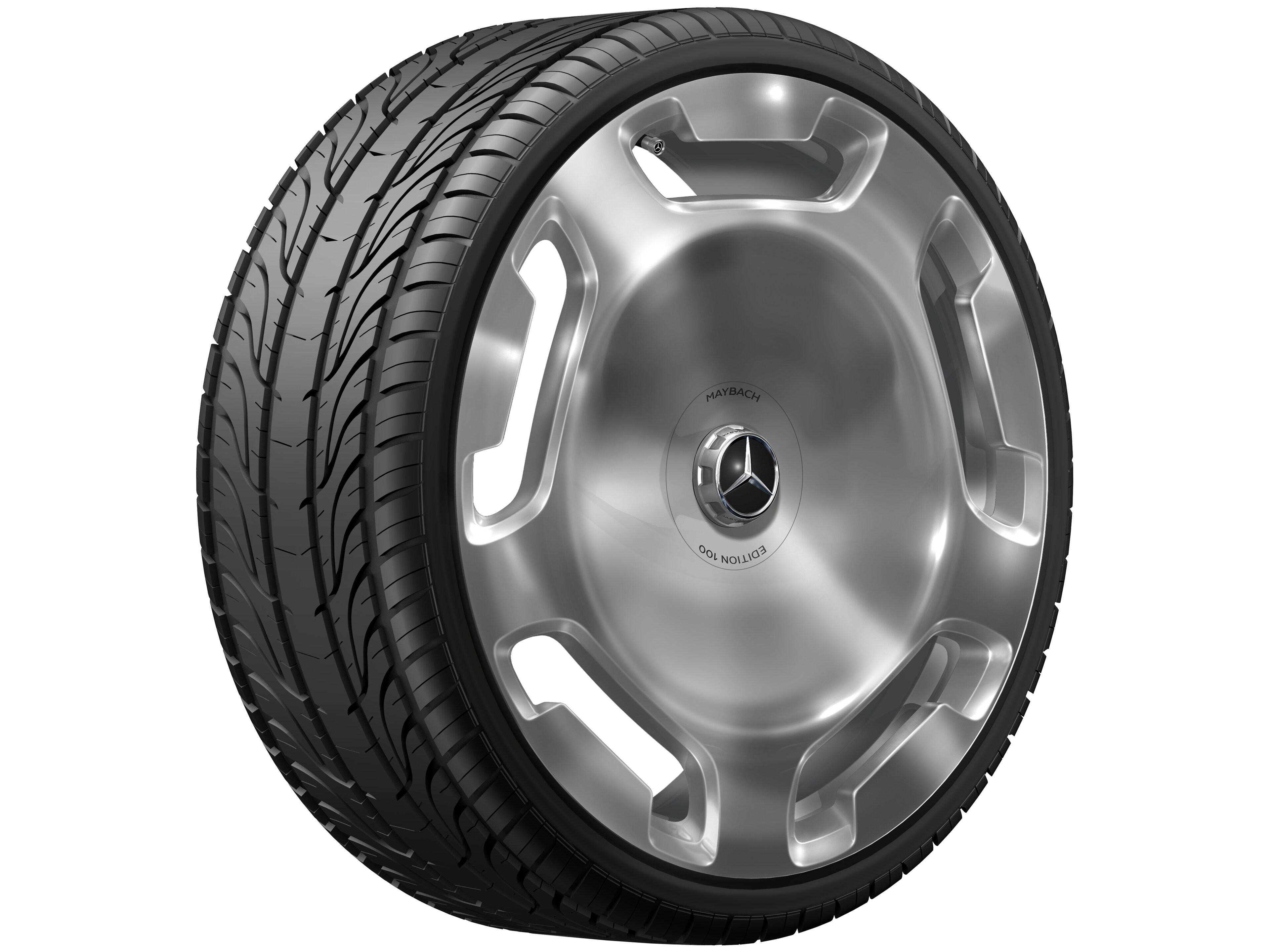Cerchio a 5 fori, 58,4 cm (23 pollici) - 11,5 J x 23 ET 47, dark platin gloss, Fucinato