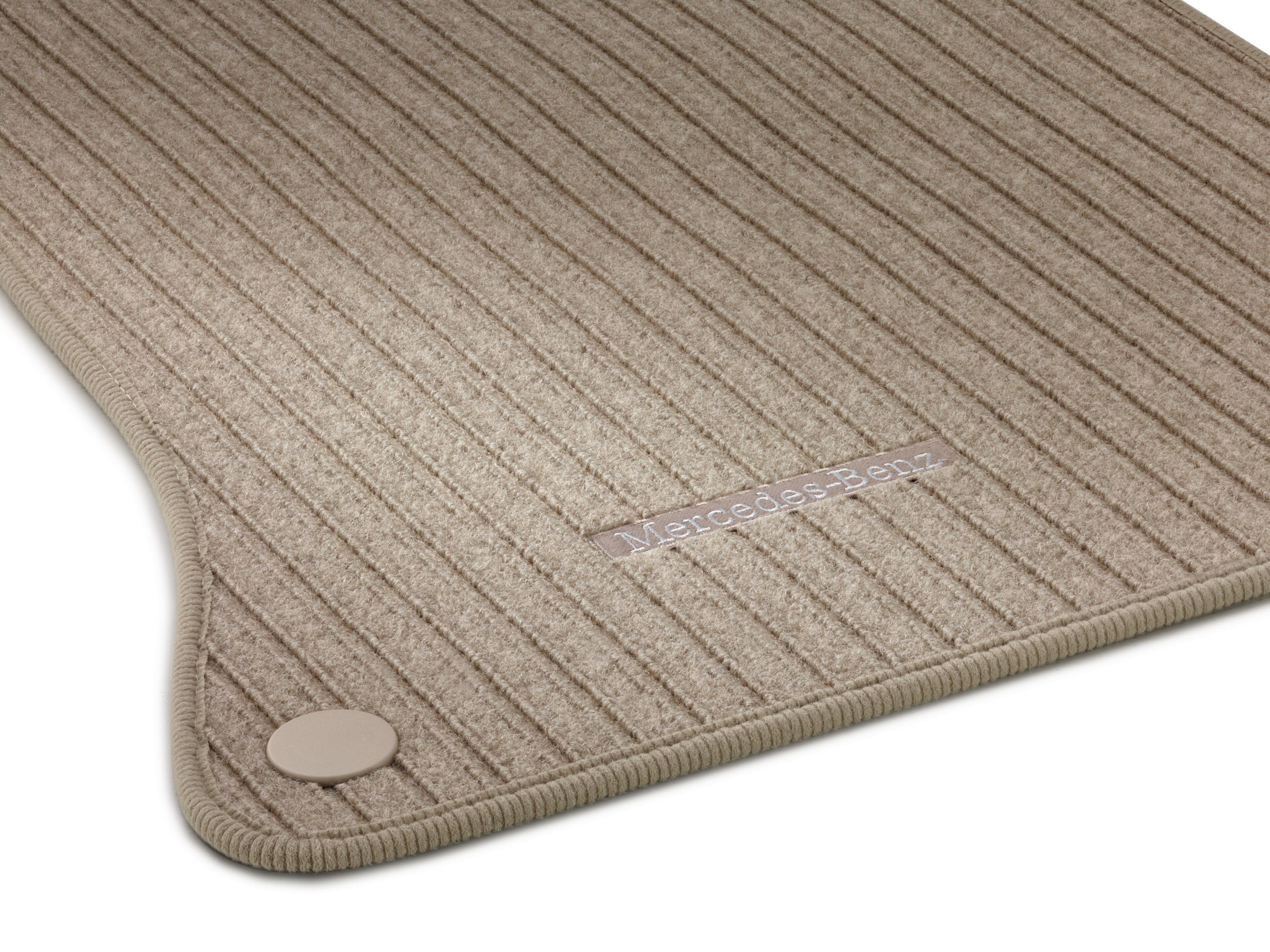 Tappetini in reps CLASSIC, Set, 4 pezzi - LL, Beige seta