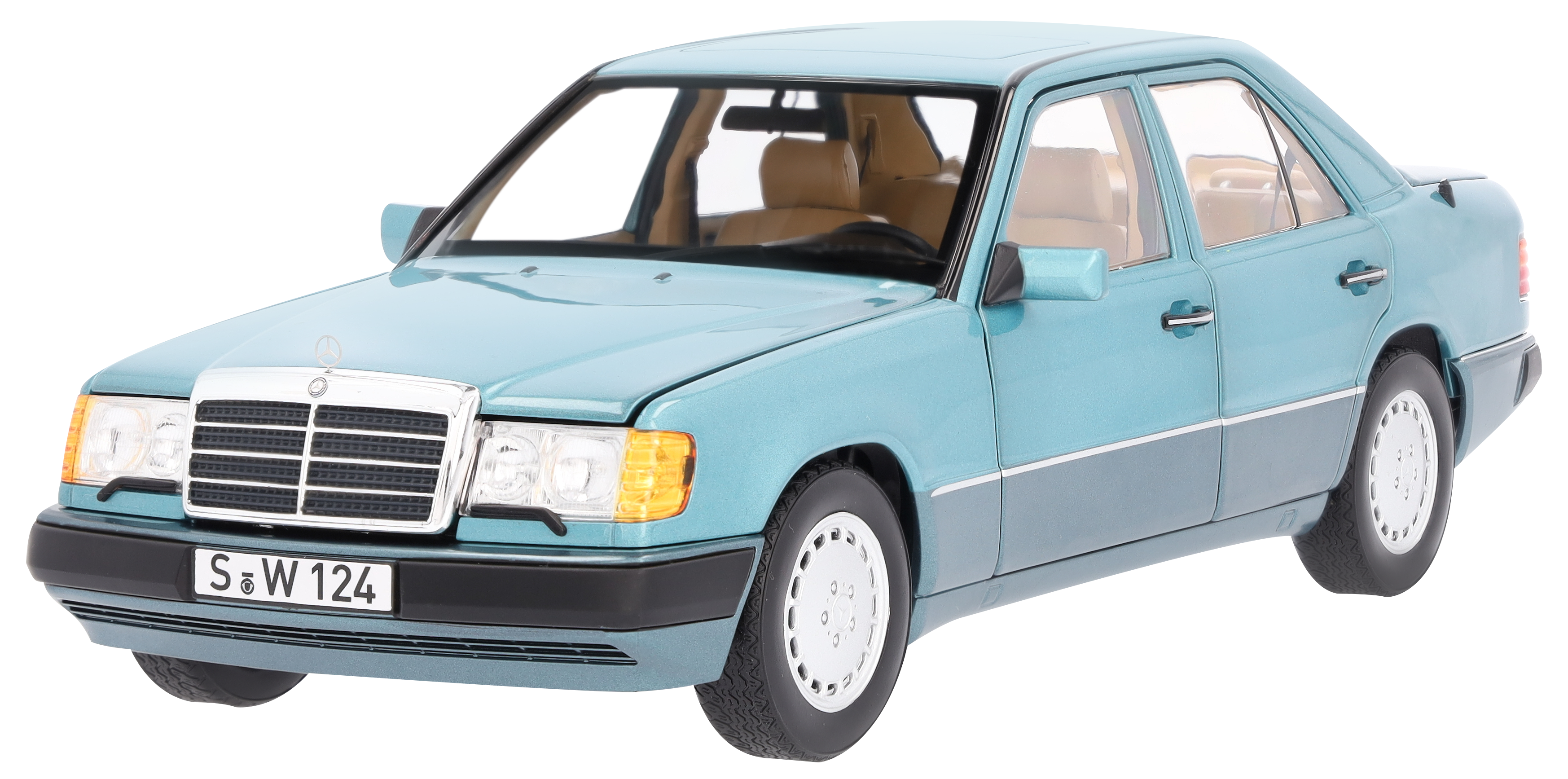 230 E W 124 (1989-1993), Berlina - Beryll, Norev, 1:18