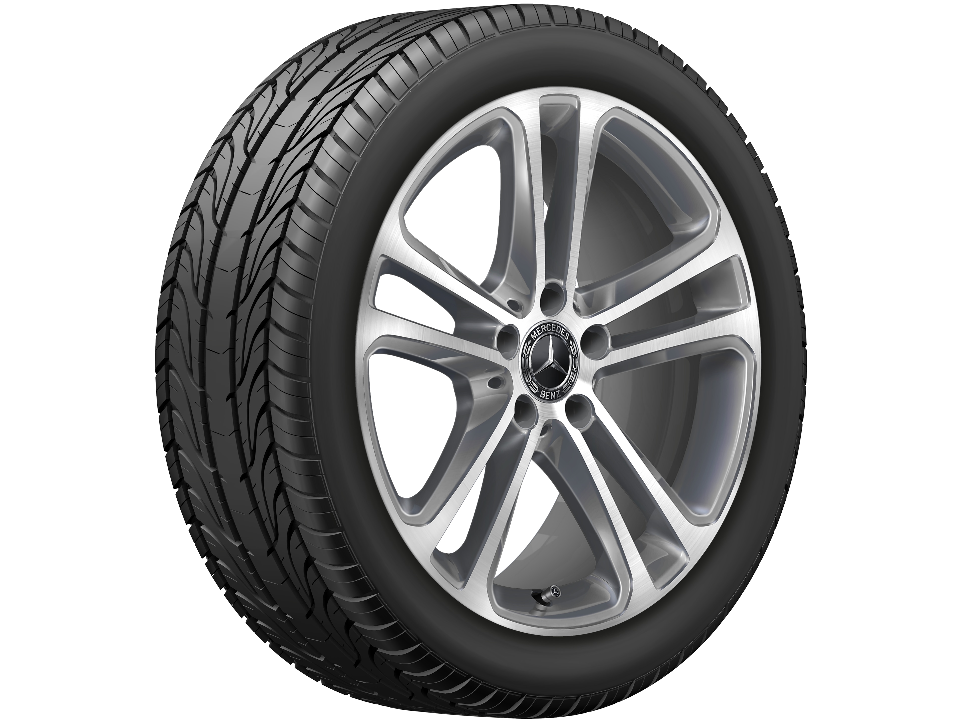 Cerchio a 5 doppie razze - 225/45 R18 XL 95T, 7,5 J x 18 ET 40