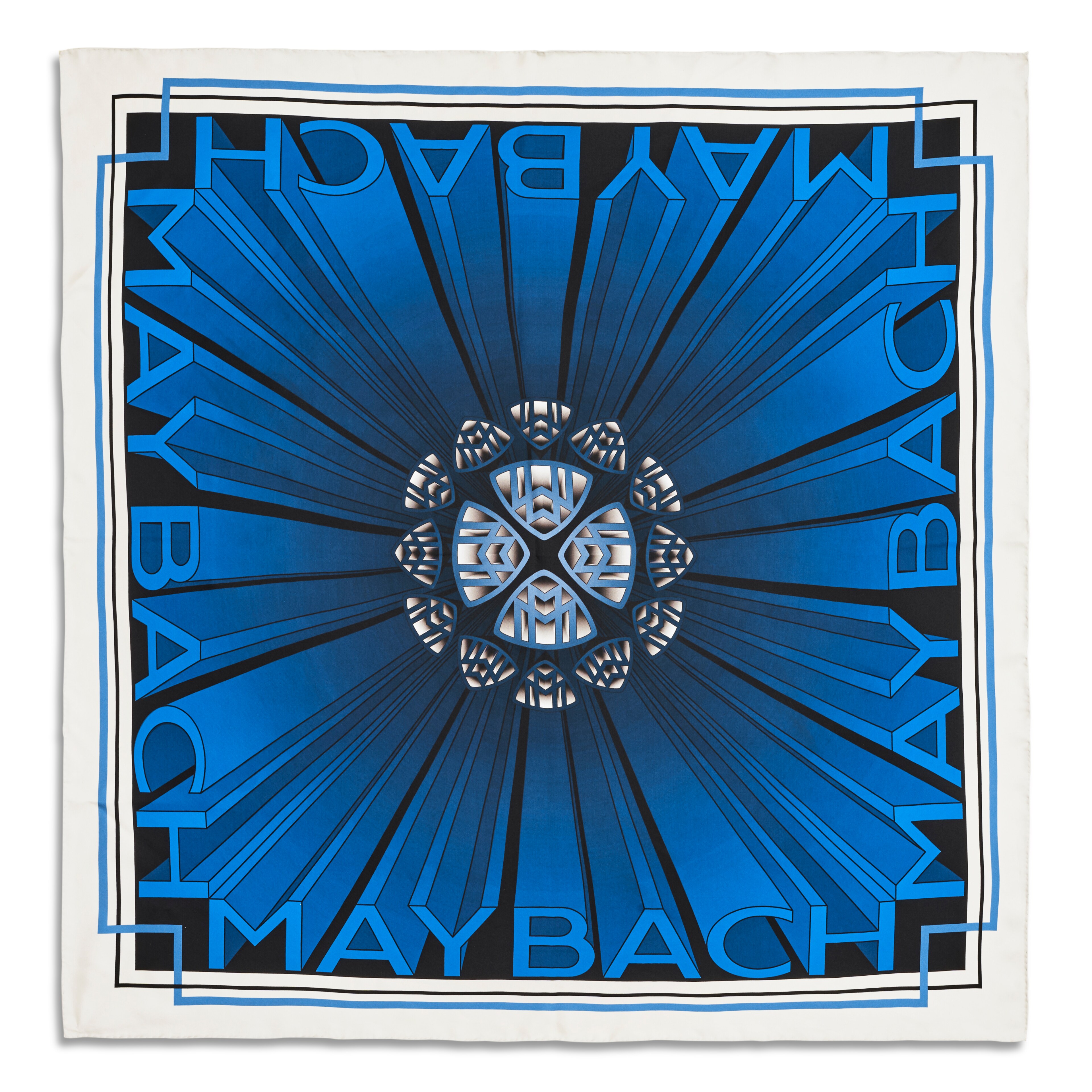 Foulard da donna, Mercedes-Maybach - blu